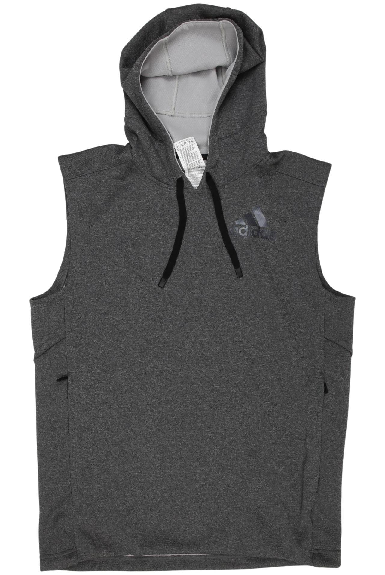 

adidas Herren Kapuzenpullover, grau, Gr. 48