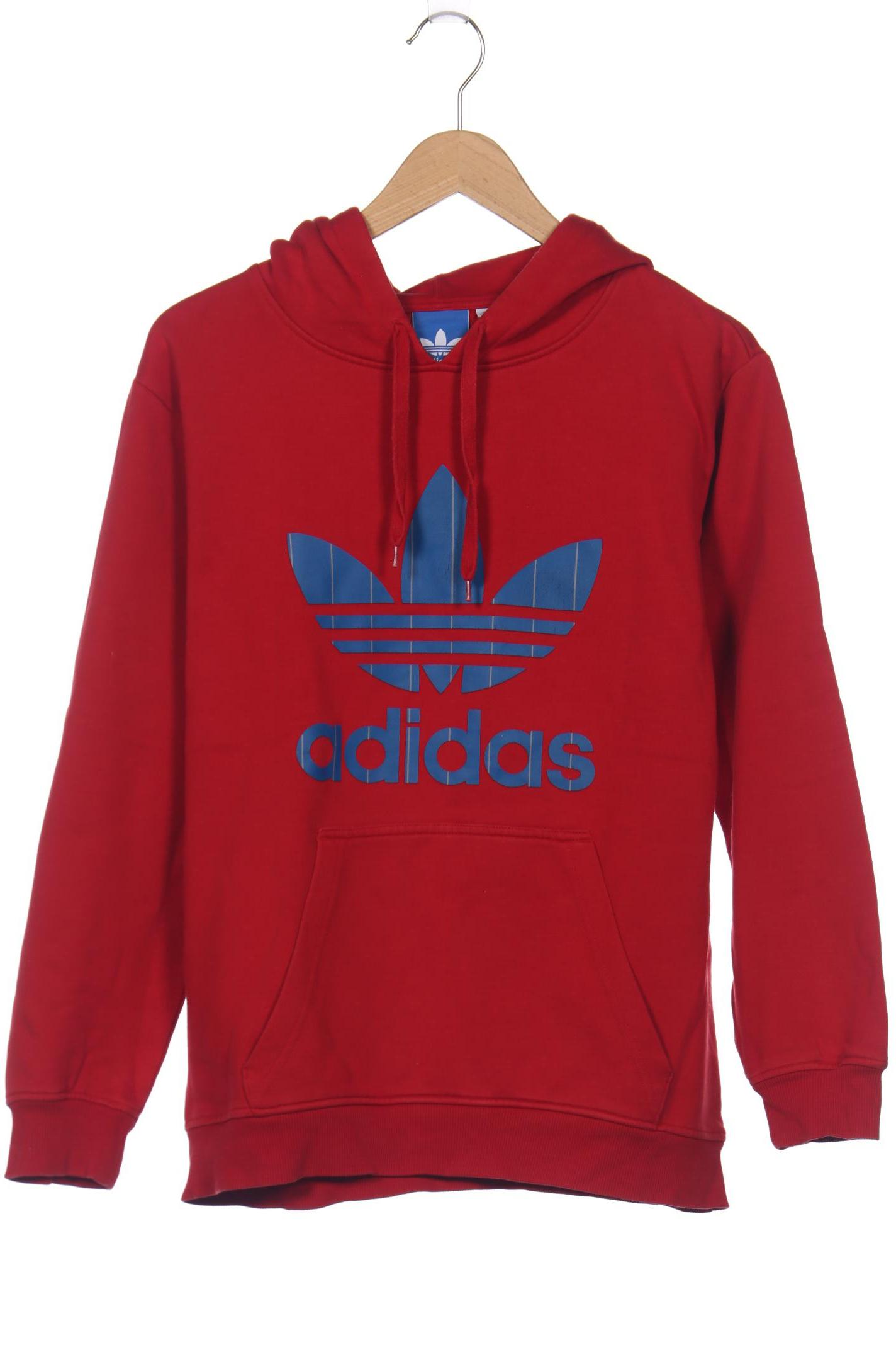 

adidas Herren Kapuzenpullover, rot, Gr. 48