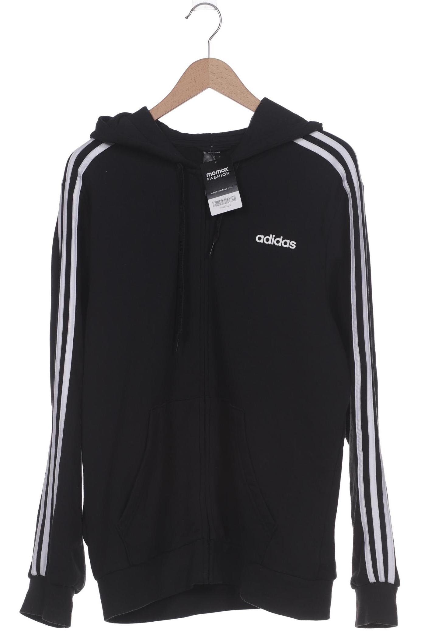 

adidas Herren Kapuzenpullover, schwarz, Gr. 52