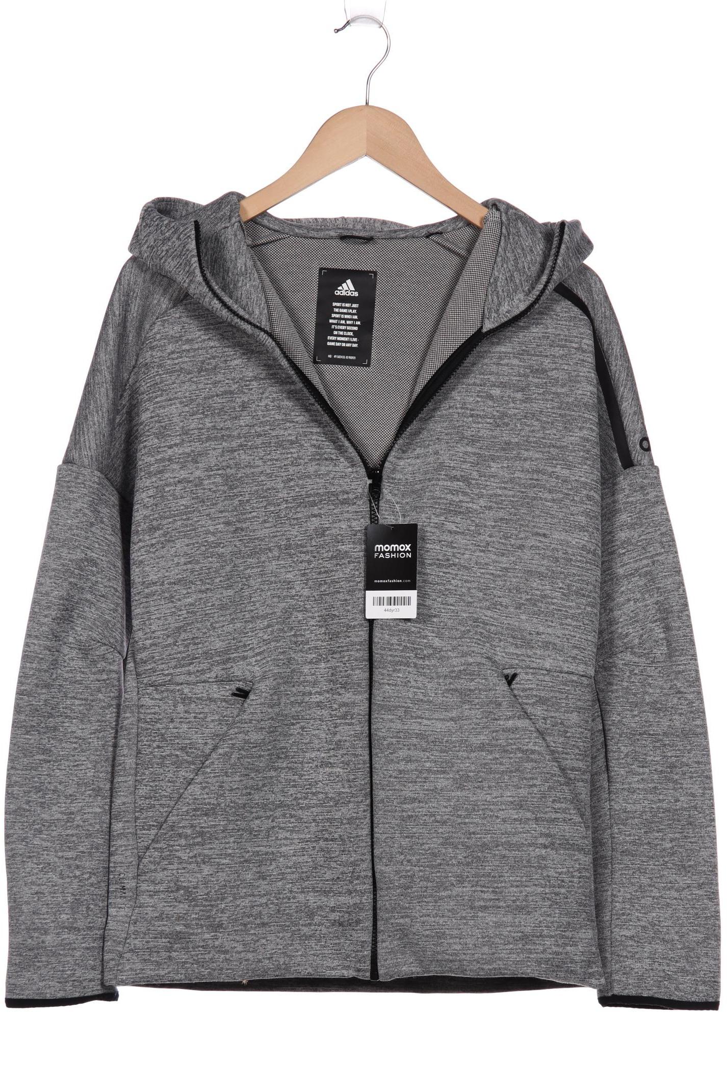 

adidas Herren Kapuzenpullover, grau, Gr. 52