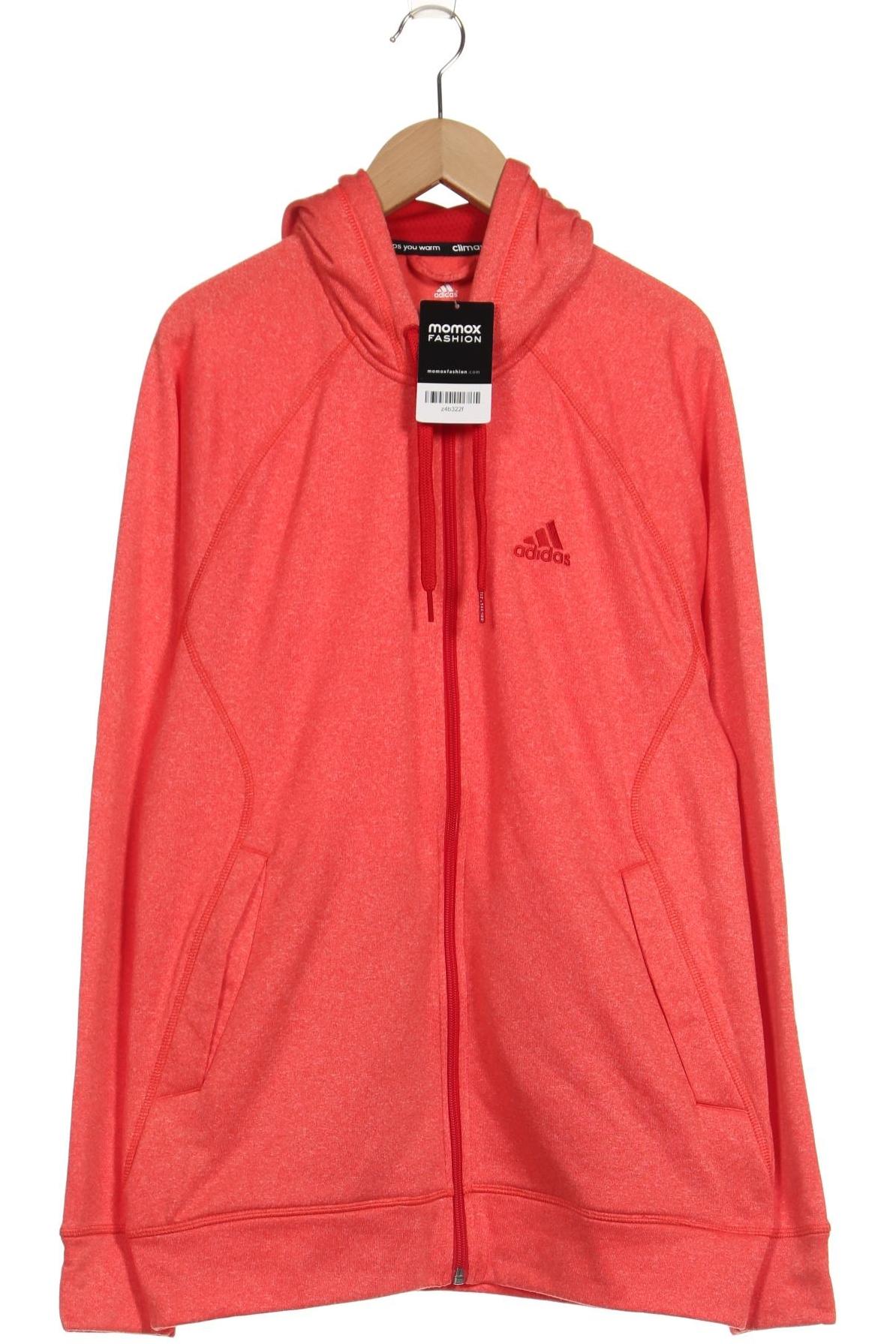 

adidas Herren Kapuzenpullover, rot, Gr. 48