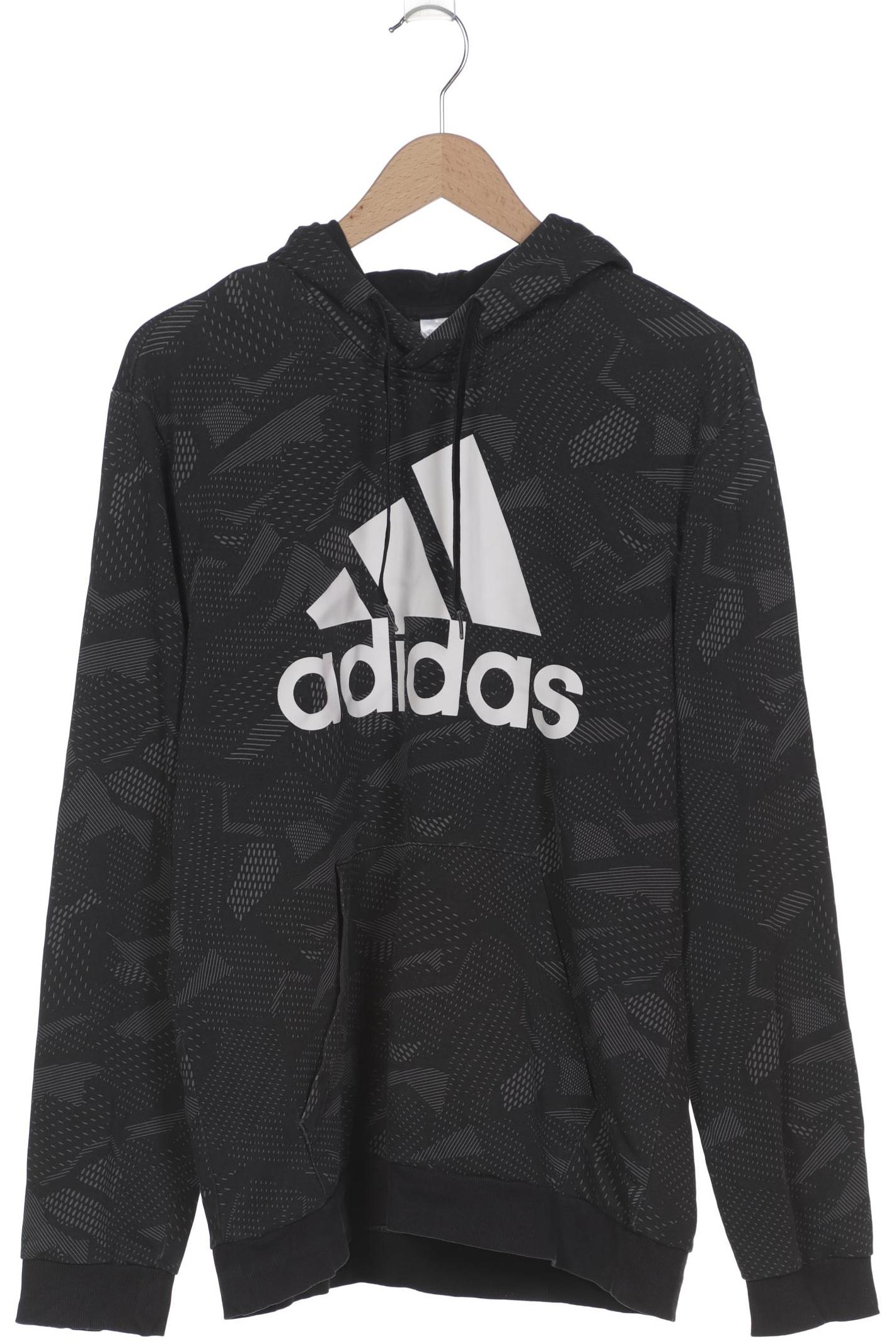 

adidas Herren Kapuzenpullover, grau, Gr. 52