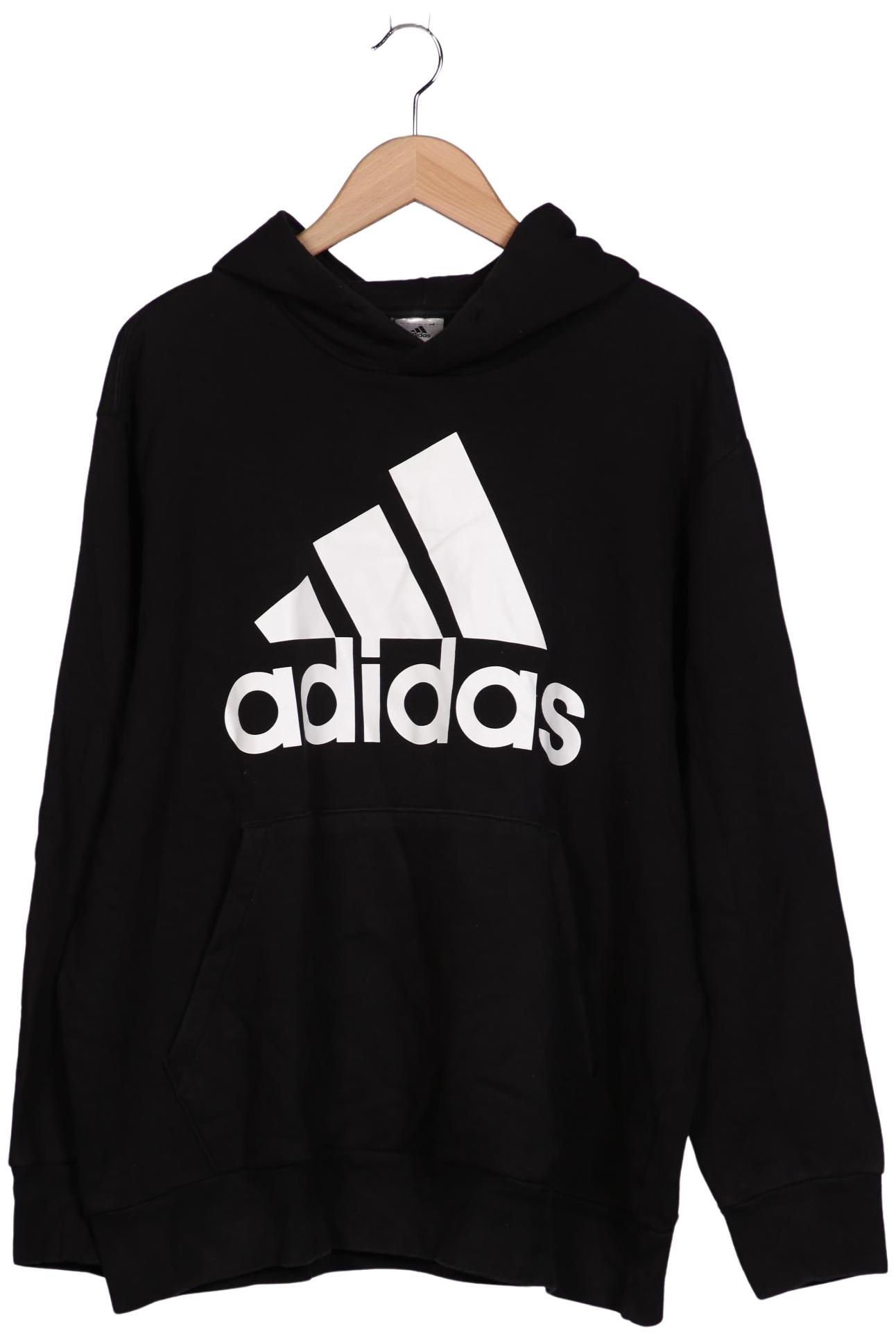 

adidas Herren Kapuzenpullover, schwarz, Gr. 54