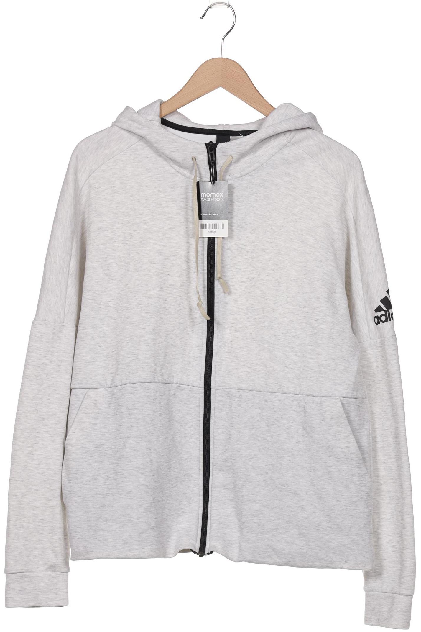 

adidas Herren Kapuzenpullover, grau, Gr. 54