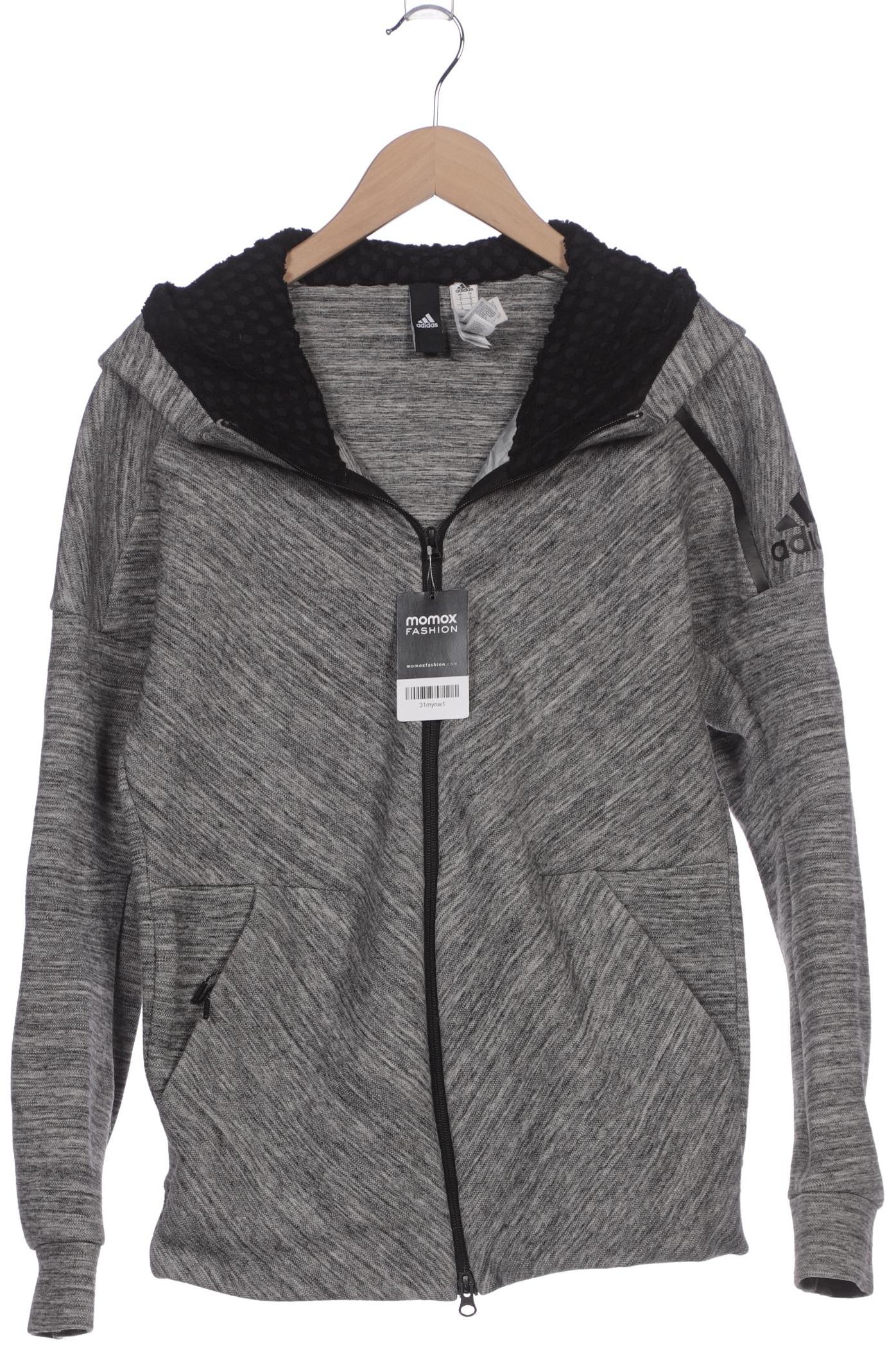 

adidas Herren Kapuzenpullover, grau, Gr. 46