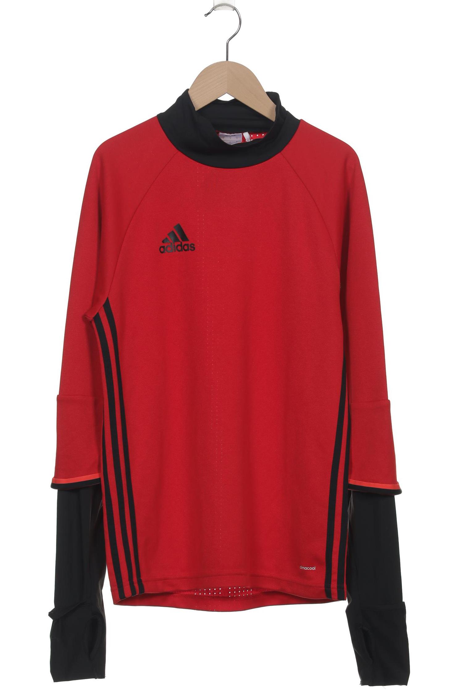 

adidas Herren Langarmshirt, rot, Gr. 46