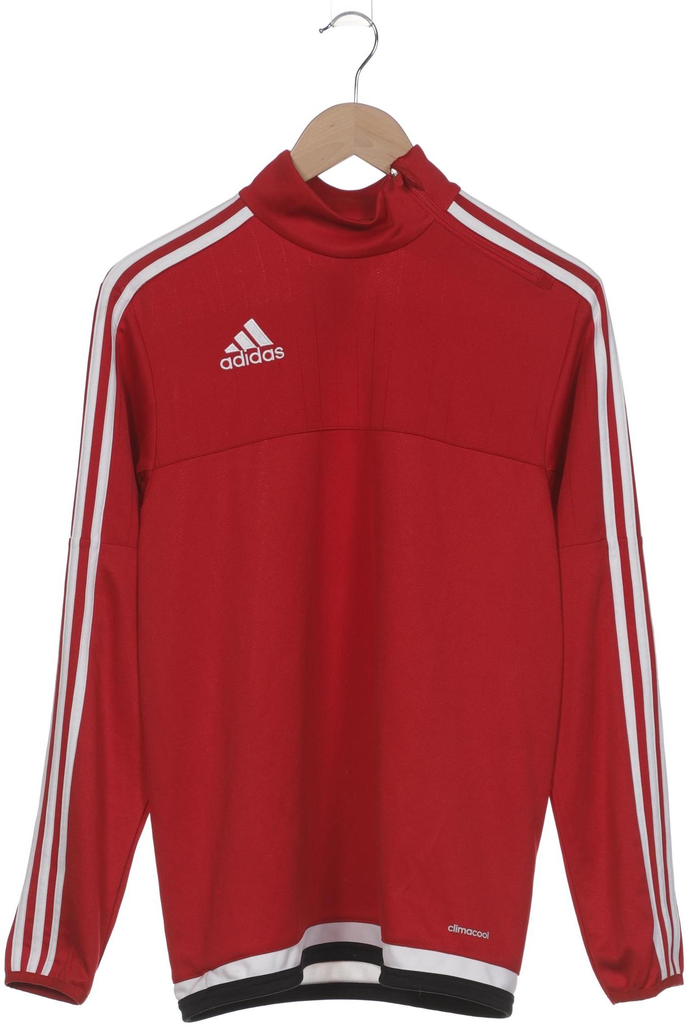 

adidas Herren Langarmshirt, rot, Gr. 46