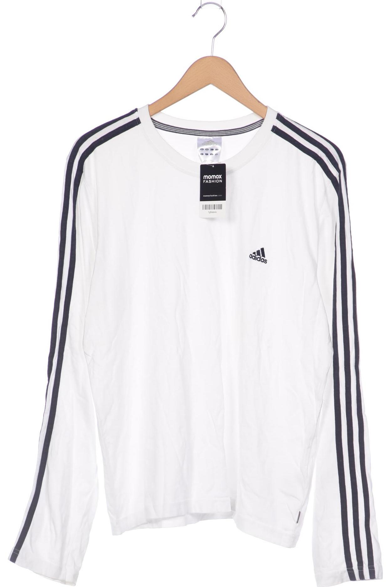 

adidas Herren Langarmshirt, weiß, Gr. 52