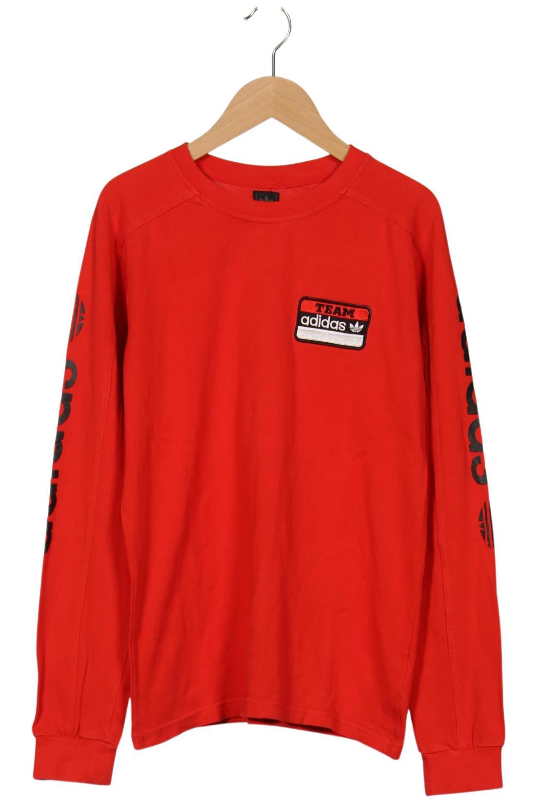 

adidas Herren Langarmshirt, rot, Gr. 44