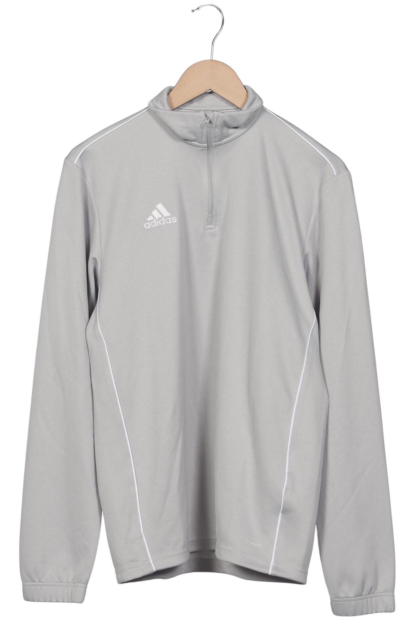 

adidas Herren Langarmshirt, grau, Gr. 48