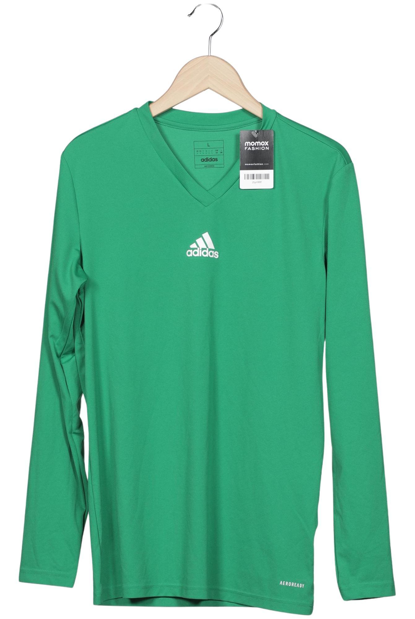 

adidas Herren Langarmshirt, grün, Gr. 52