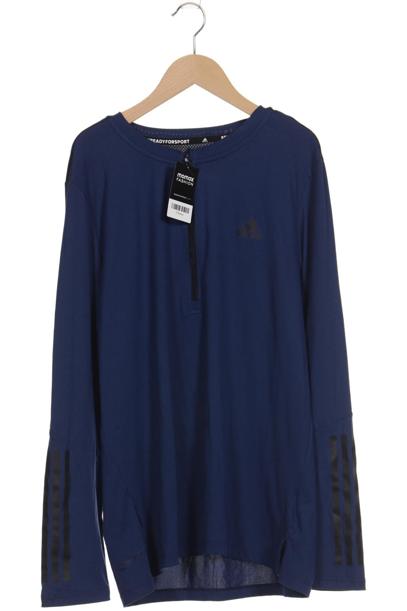 

adidas Herren Langarmshirt, marineblau, Gr. 52