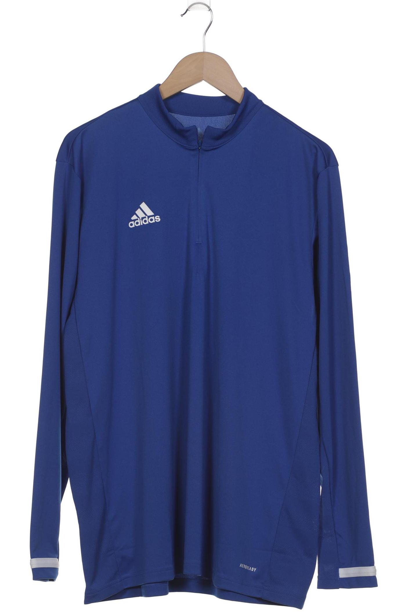 

adidas Herren Langarmshirt, blau, Gr. 54