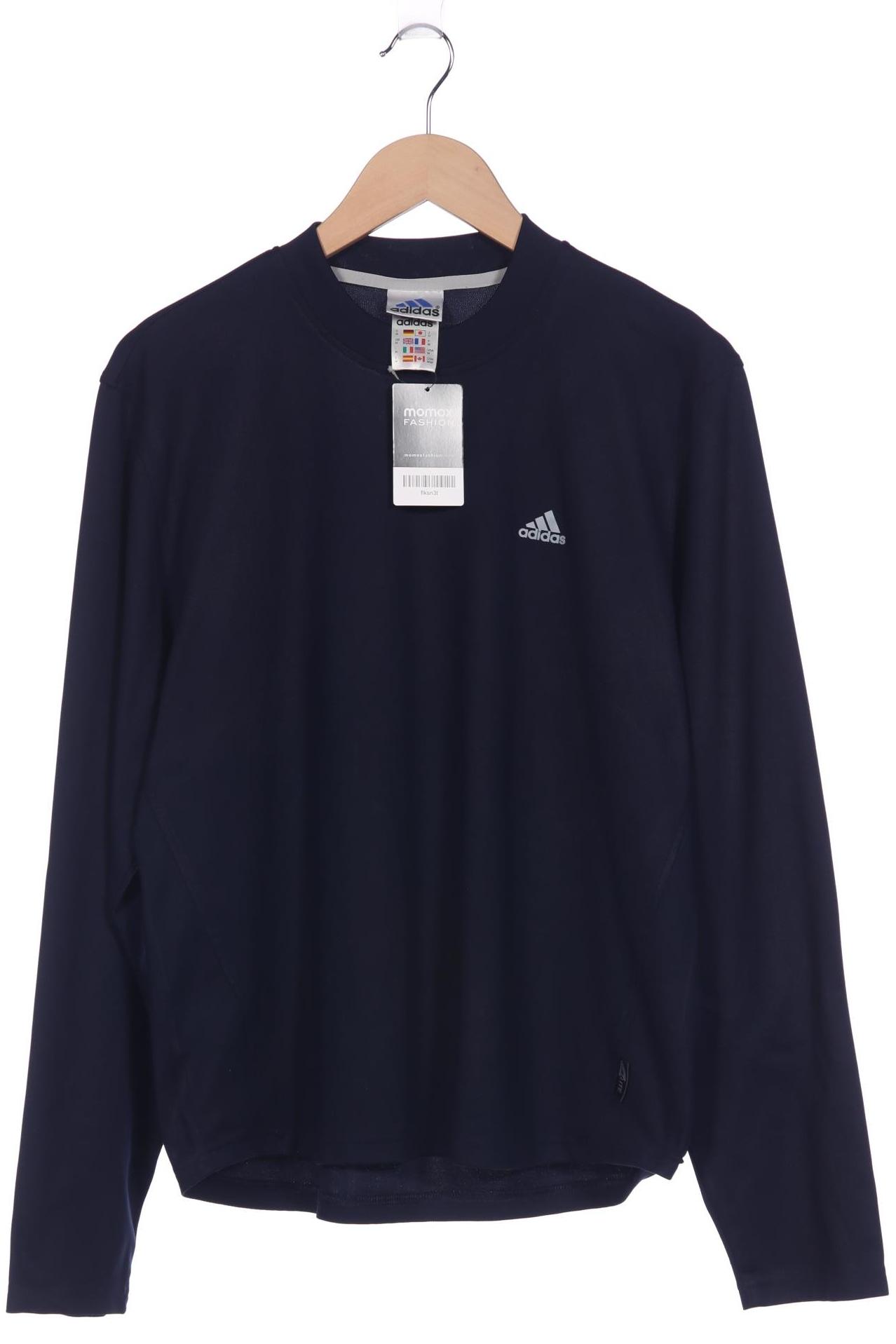 

adidas Herren Langarmshirt, marineblau, Gr. 48