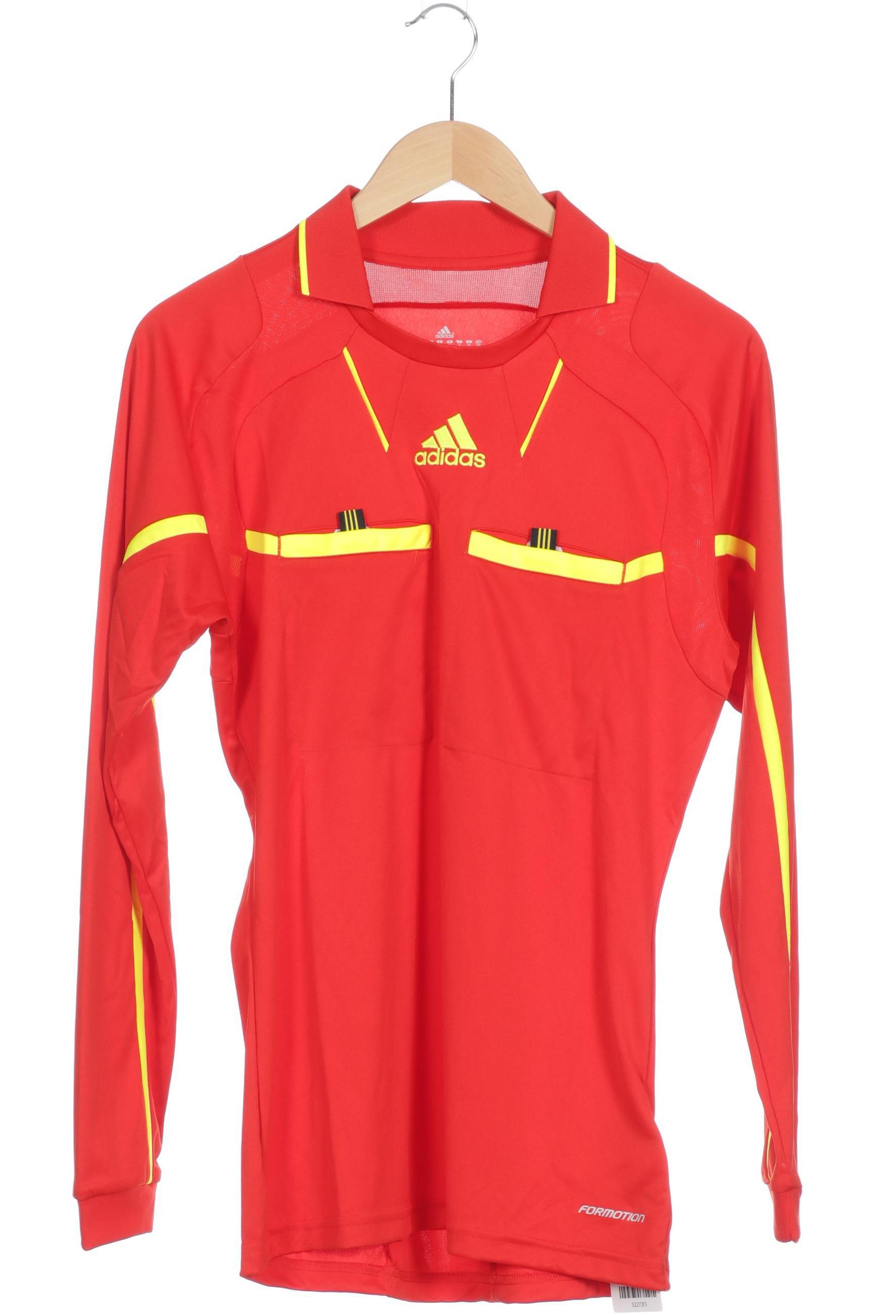 

adidas Herren Langarmshirt, rot, Gr.