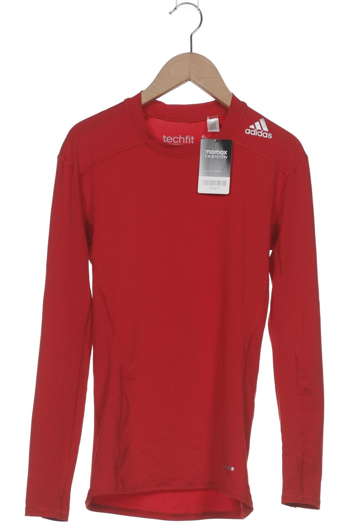 

adidas Herren Langarmshirt, rot, Gr. 46