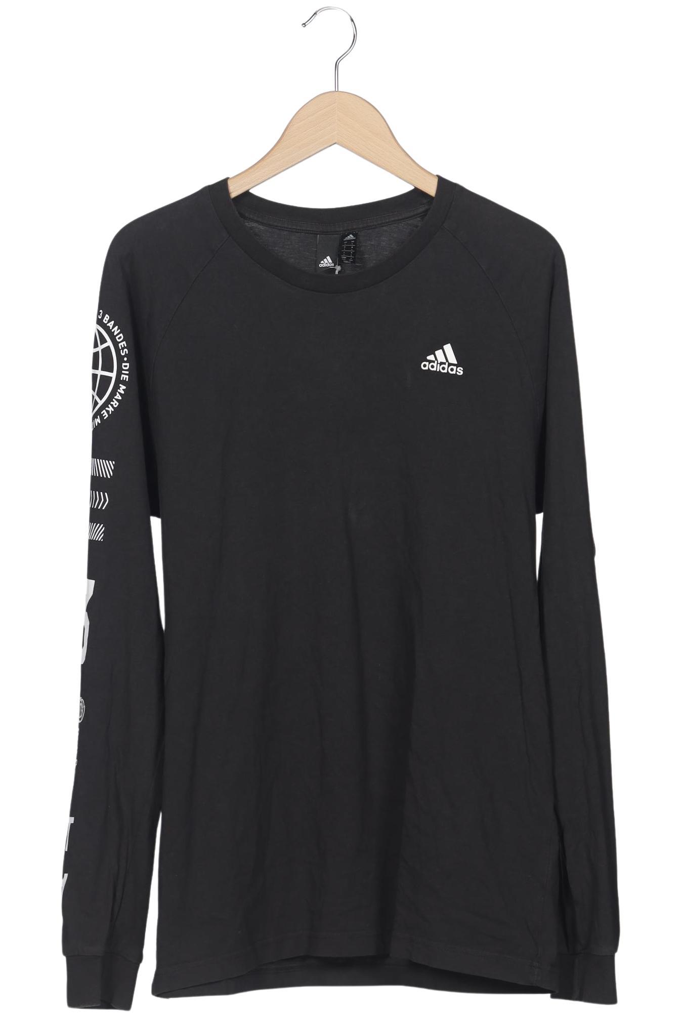 

adidas Herren Langarmshirt, schwarz, Gr. 52
