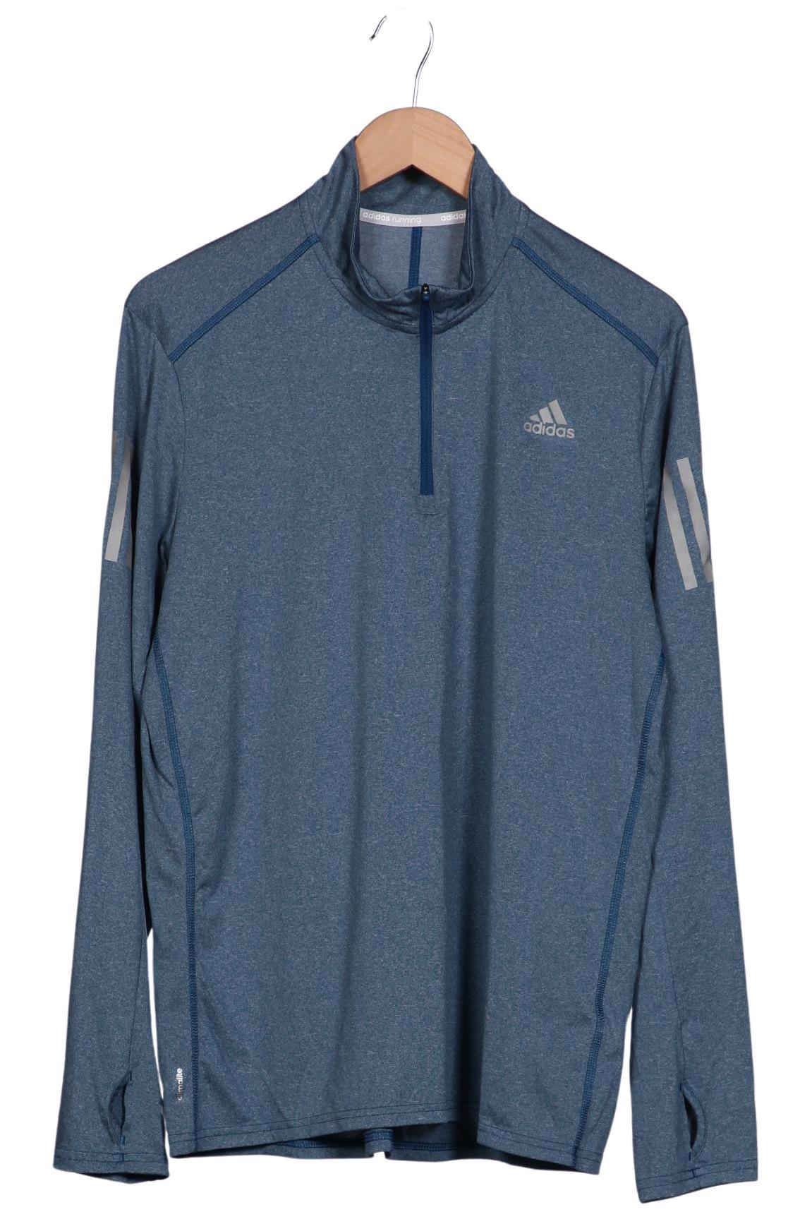 

adidas Herren Langarmshirt, blau, Gr. 52