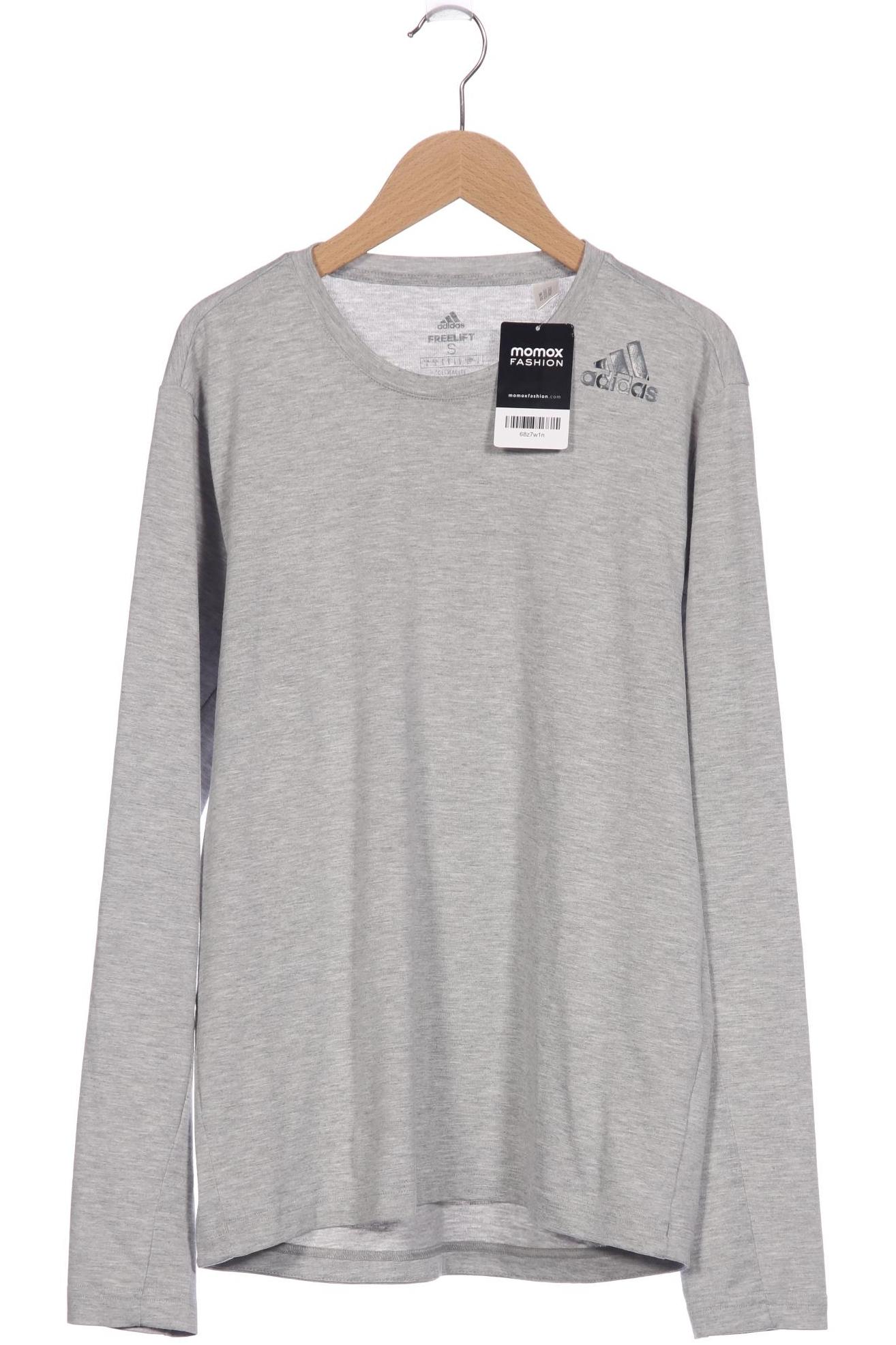 

adidas Herren Langarmshirt, grau, Gr. 46