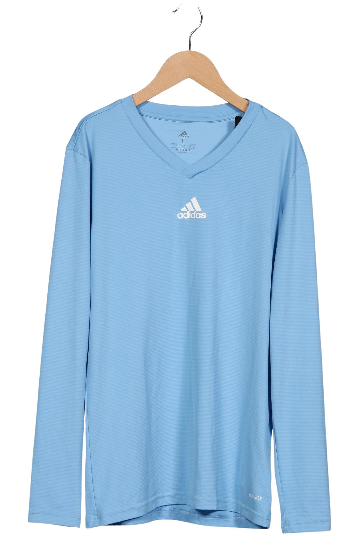 

adidas Herren Langarmshirt, hellblau, Gr. 52