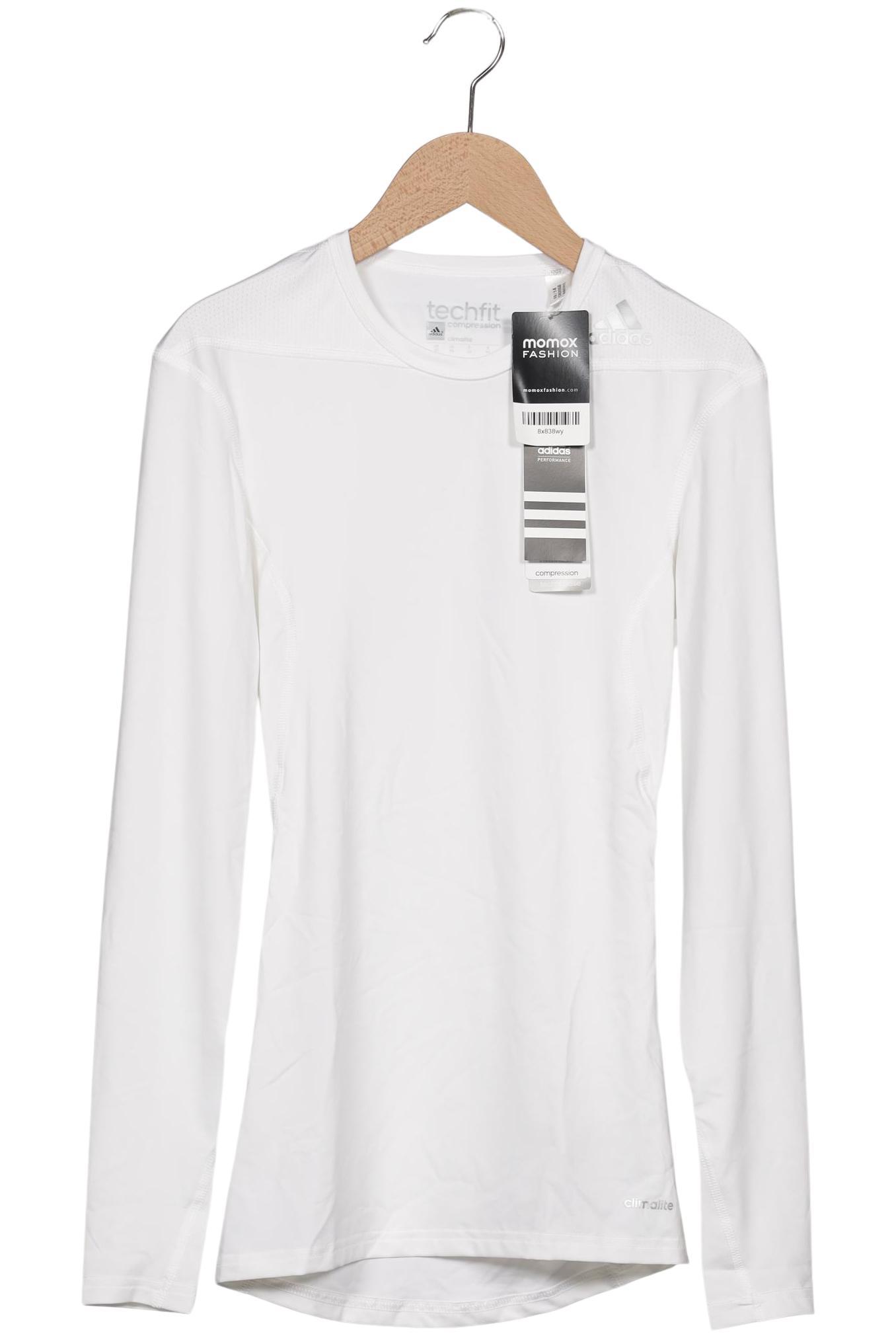 

adidas Herren Langarmshirt, weiß, Gr. 44