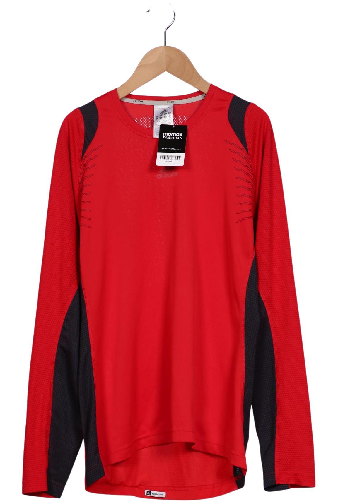 

adidas Herren Langarmshirt, rot, Gr. 48