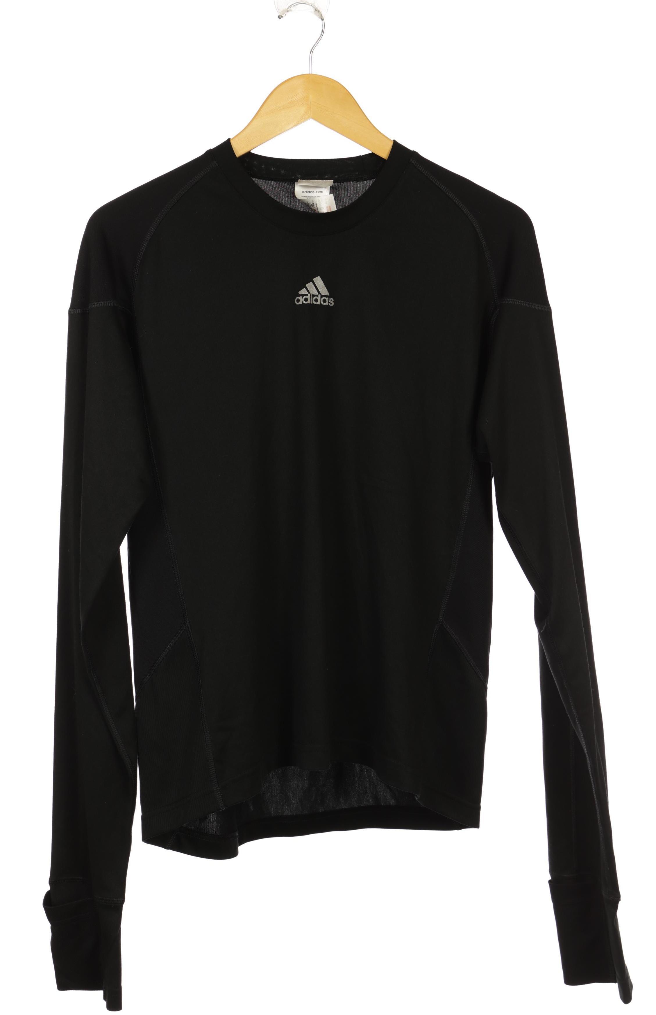

adidas Herren Langarmshirt, schwarz, Gr.