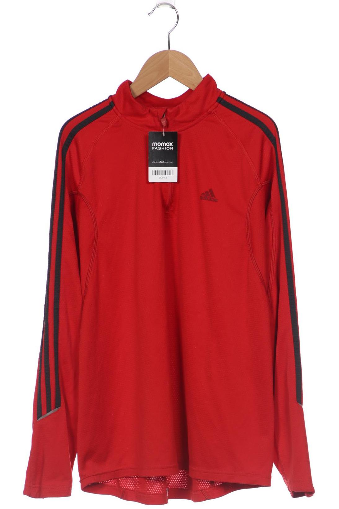 

adidas Herren Langarmshirt, rot, Gr. 52