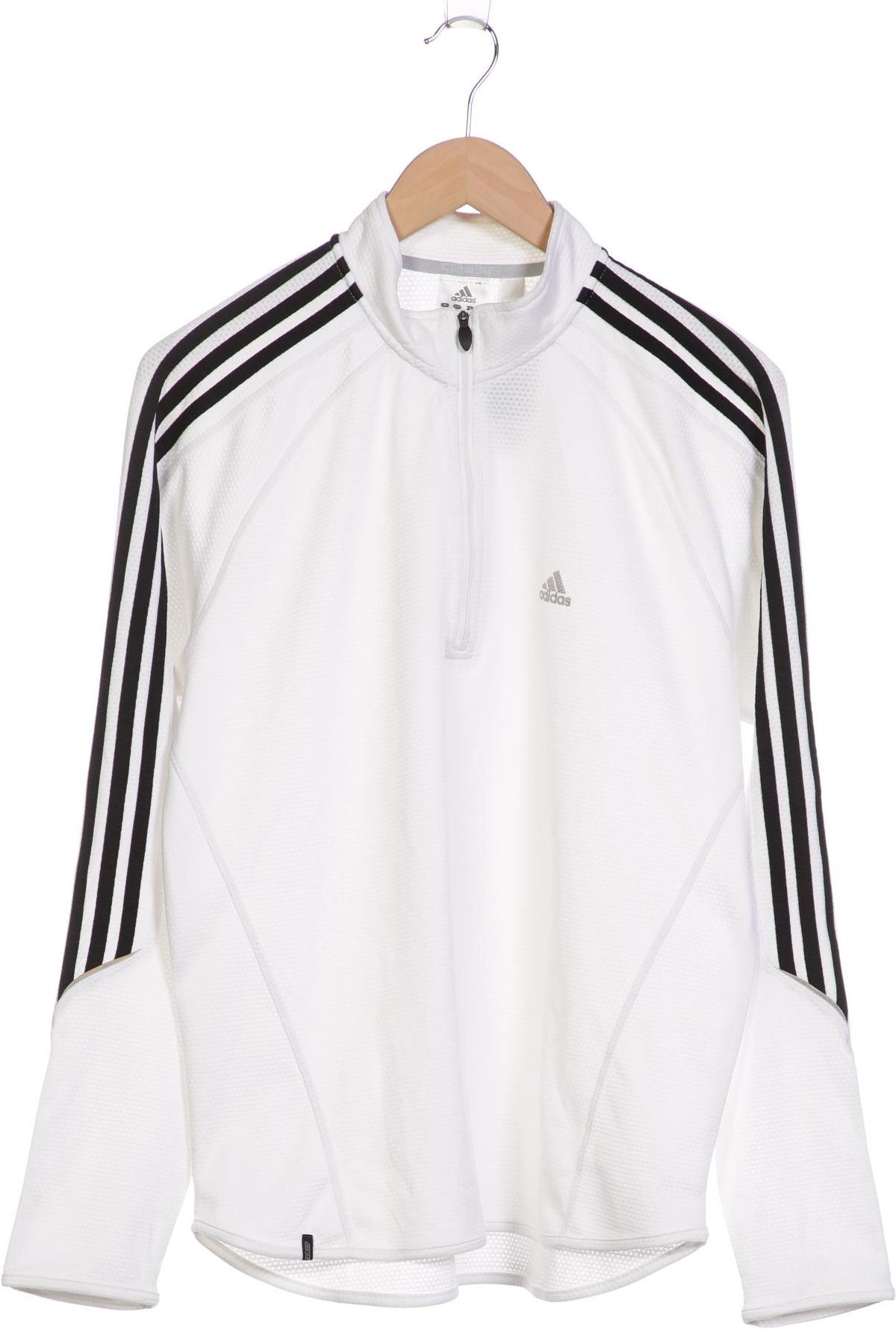 

adidas Herren Langarmshirt, weiß, Gr. 48