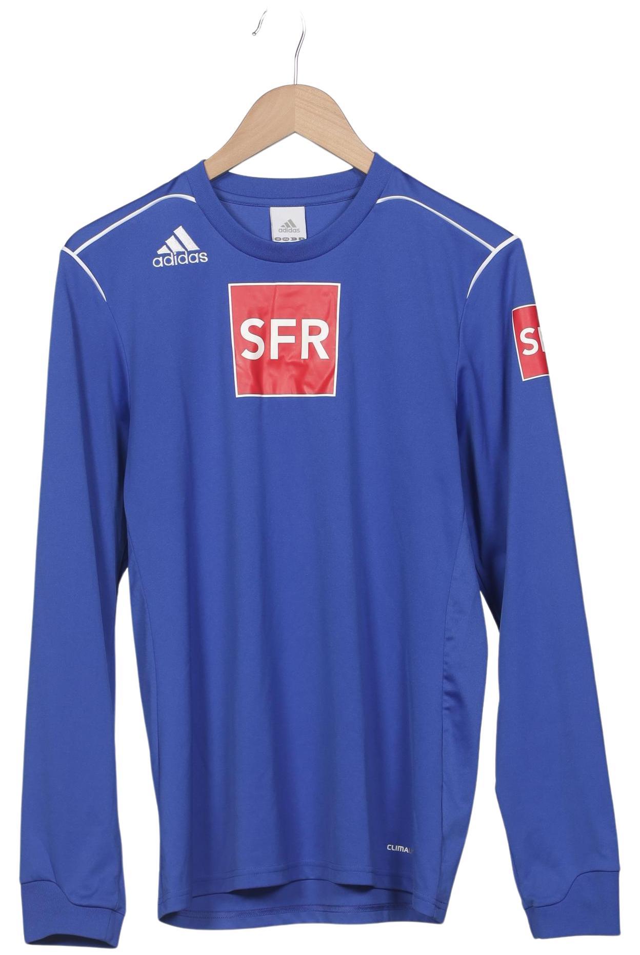 

adidas Herren Langarmshirt, blau, Gr. 46