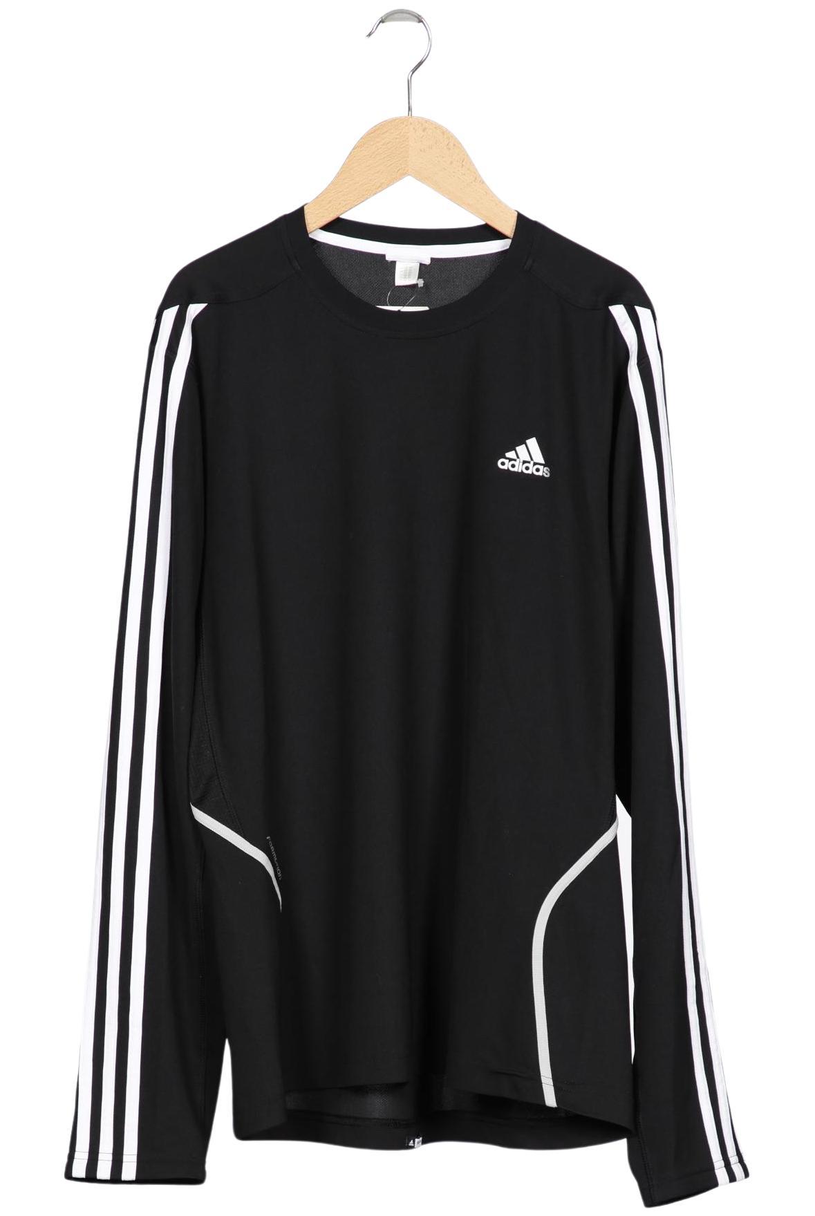 

adidas Herren Langarmshirt, schwarz, Gr. 54