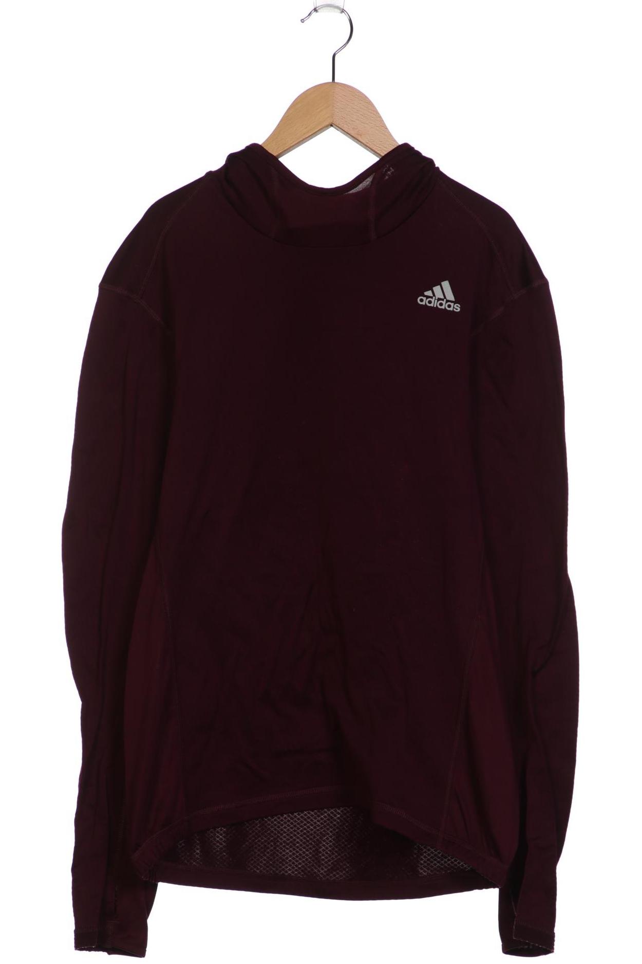 

adidas Herren Langarmshirt, bordeaux, Gr. 48
