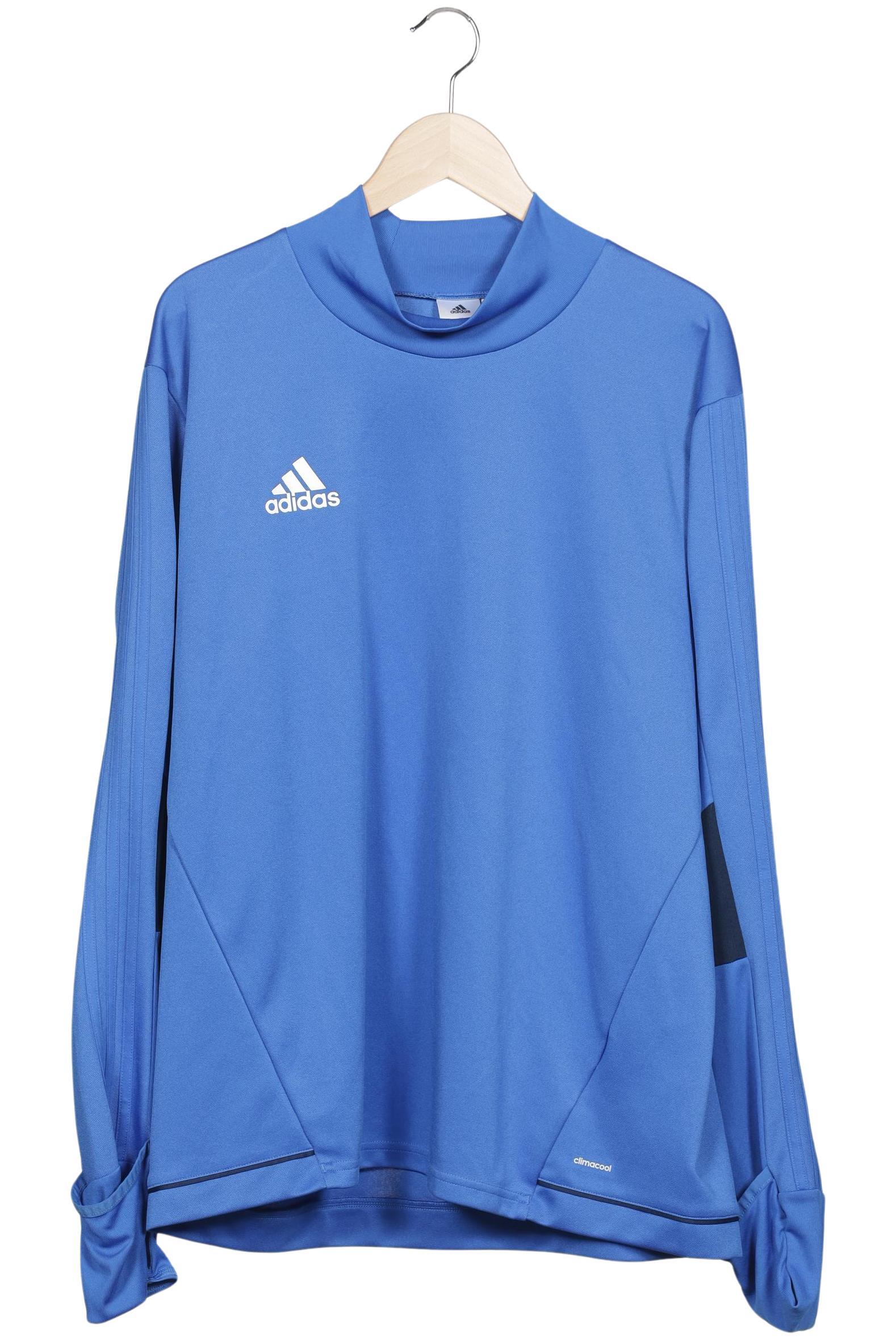 

adidas Herren Langarmshirt, blau, Gr. 54