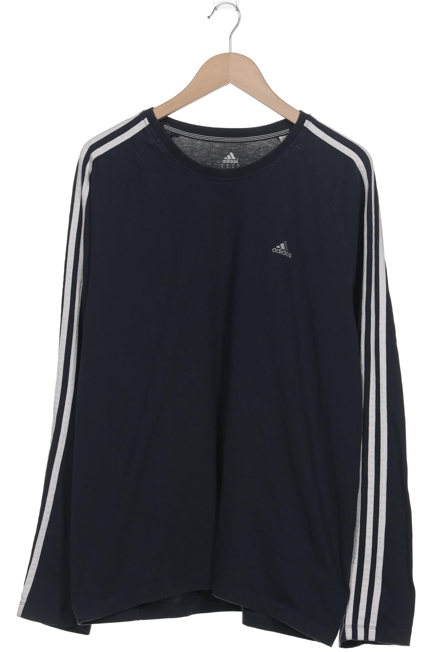 

adidas Herren Langarmshirt, marineblau, Gr. 54