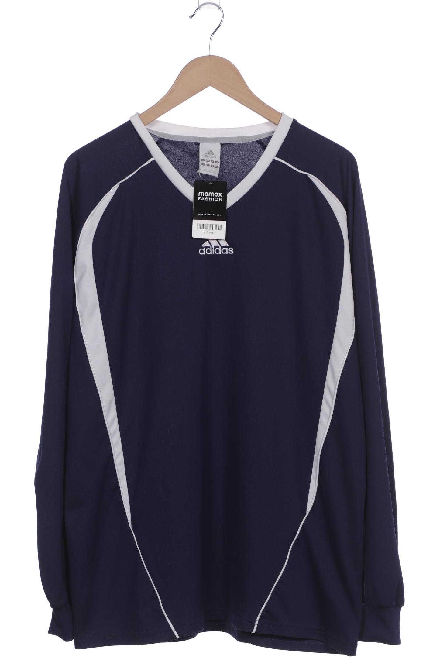 

adidas Herren Langarmshirt, marineblau, Gr. 54