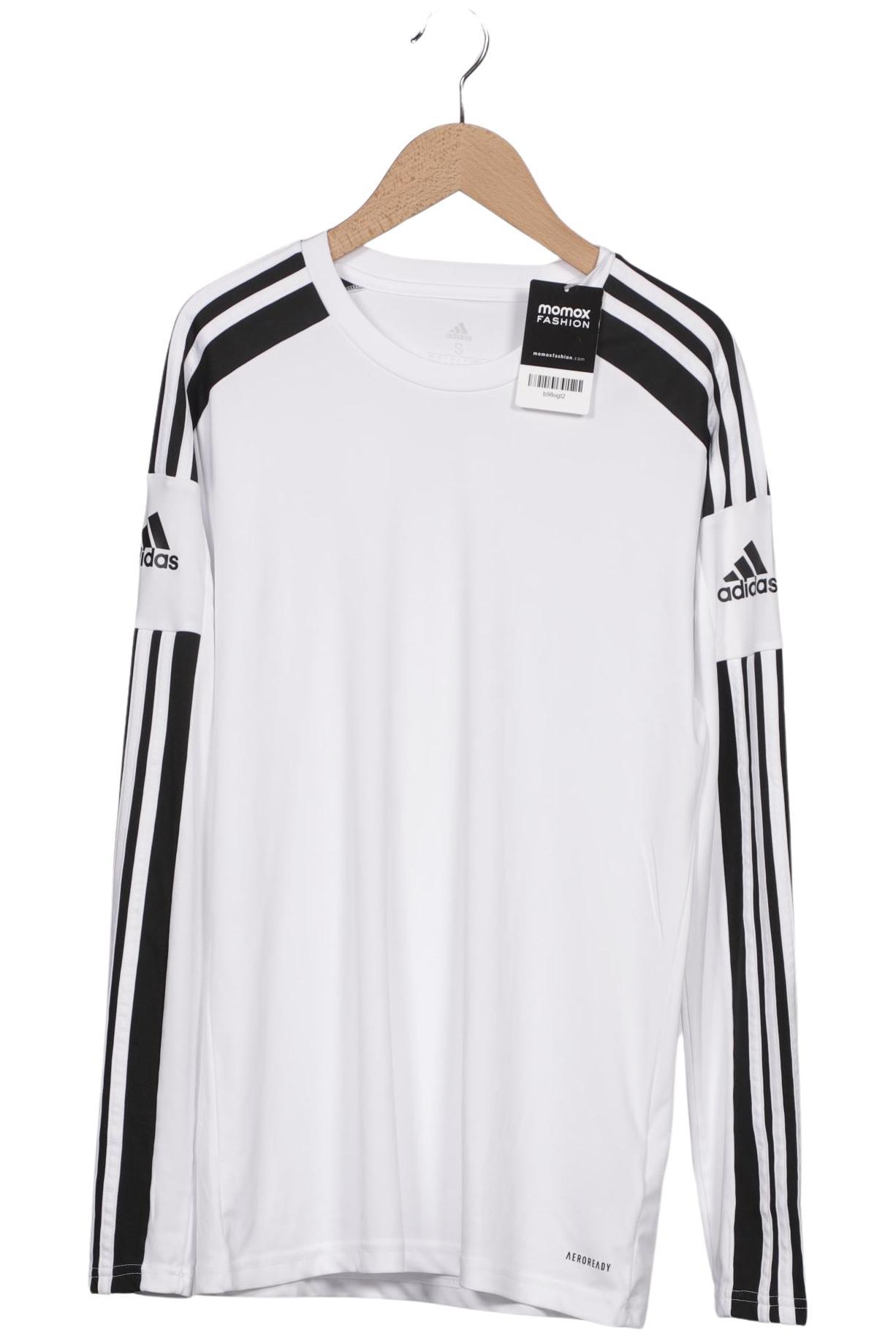 

adidas Herren Langarmshirt, weiß, Gr. 46