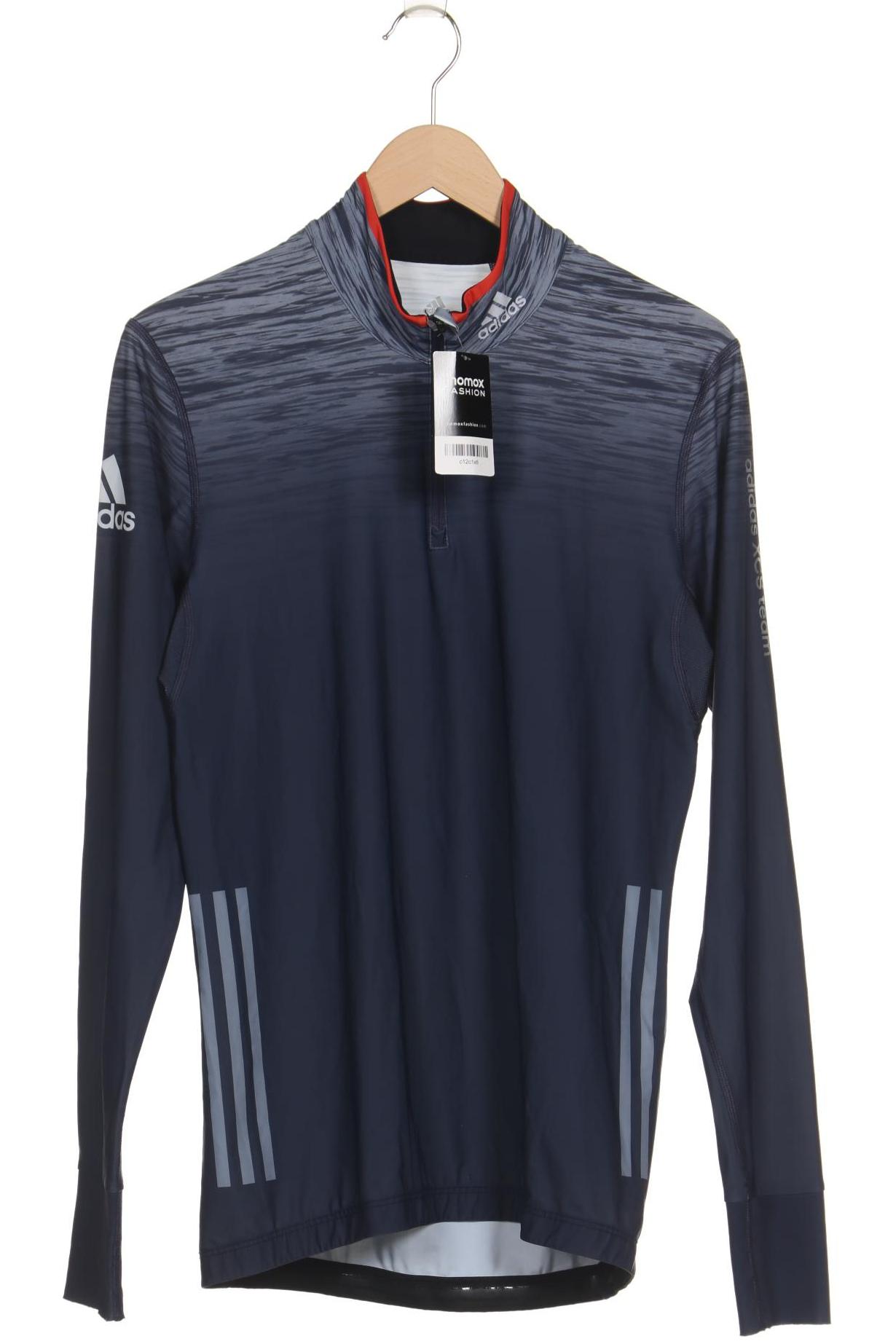 

adidas Herren Langarmshirt, blau, Gr. 48