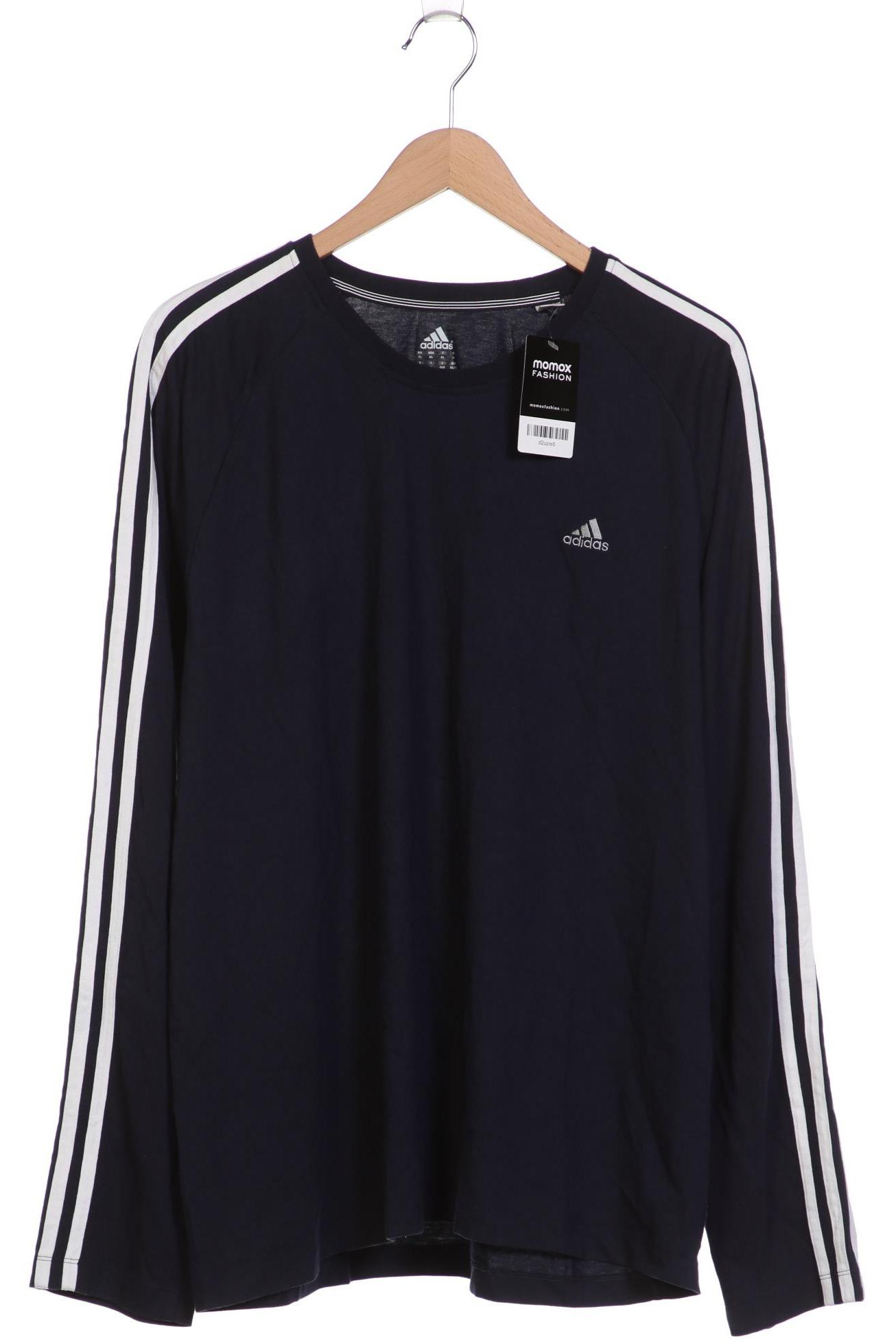 

adidas Herren Langarmshirt, marineblau, Gr. 54