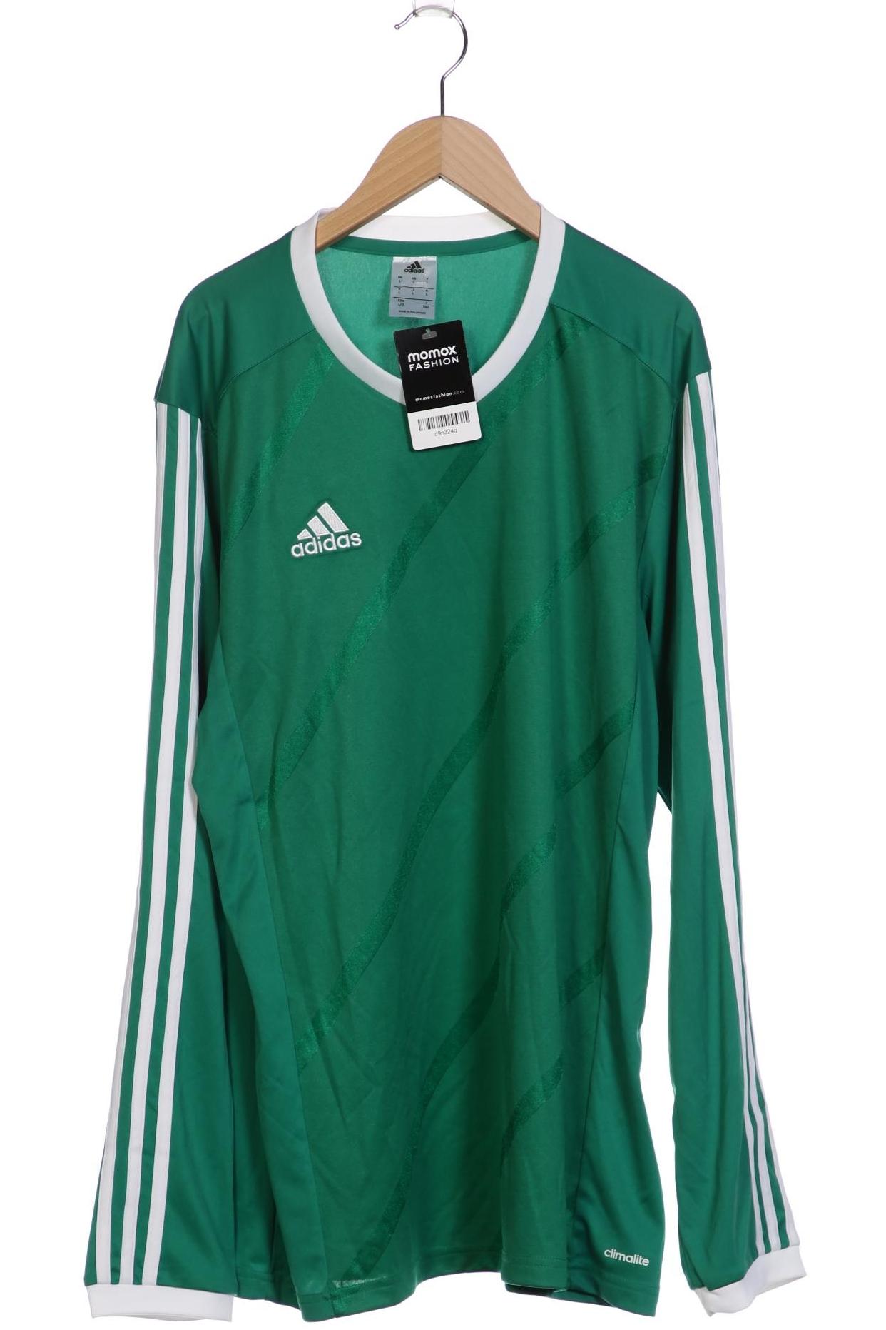 

adidas Herren Langarmshirt, grün, Gr. 52