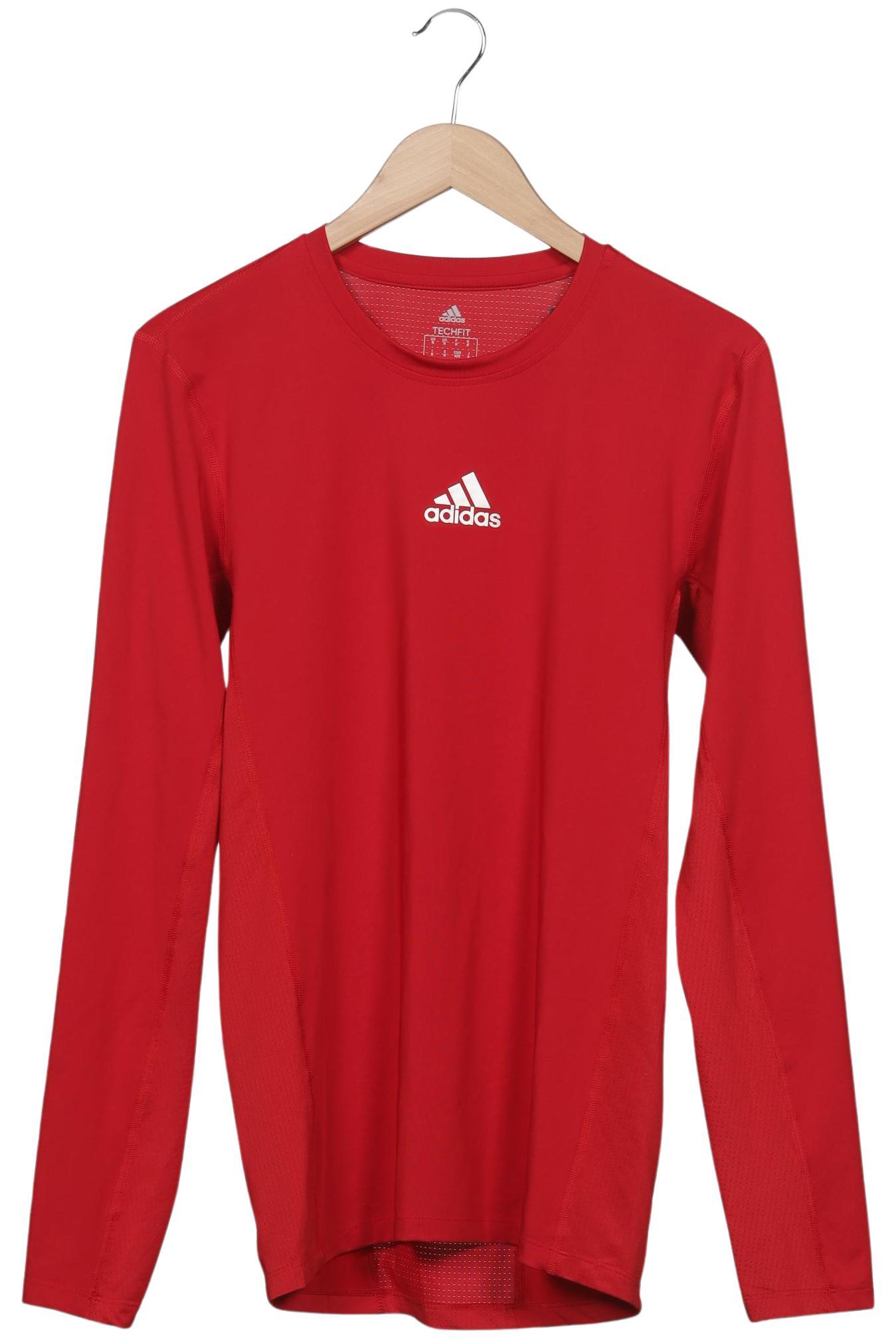 

adidas Herren Langarmshirt, rot, Gr. 48