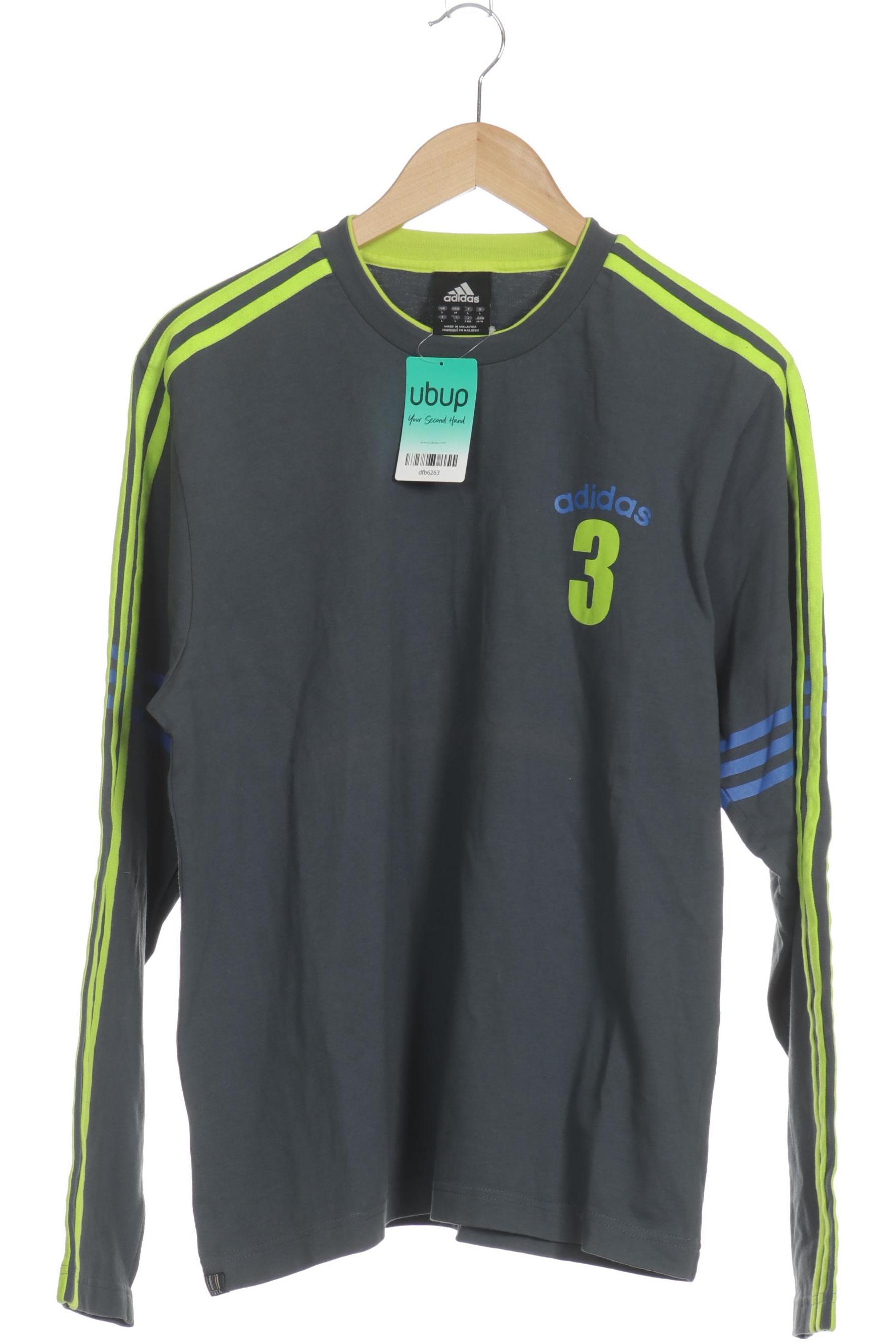 

adidas Herren Langarmshirt, grau, Gr.