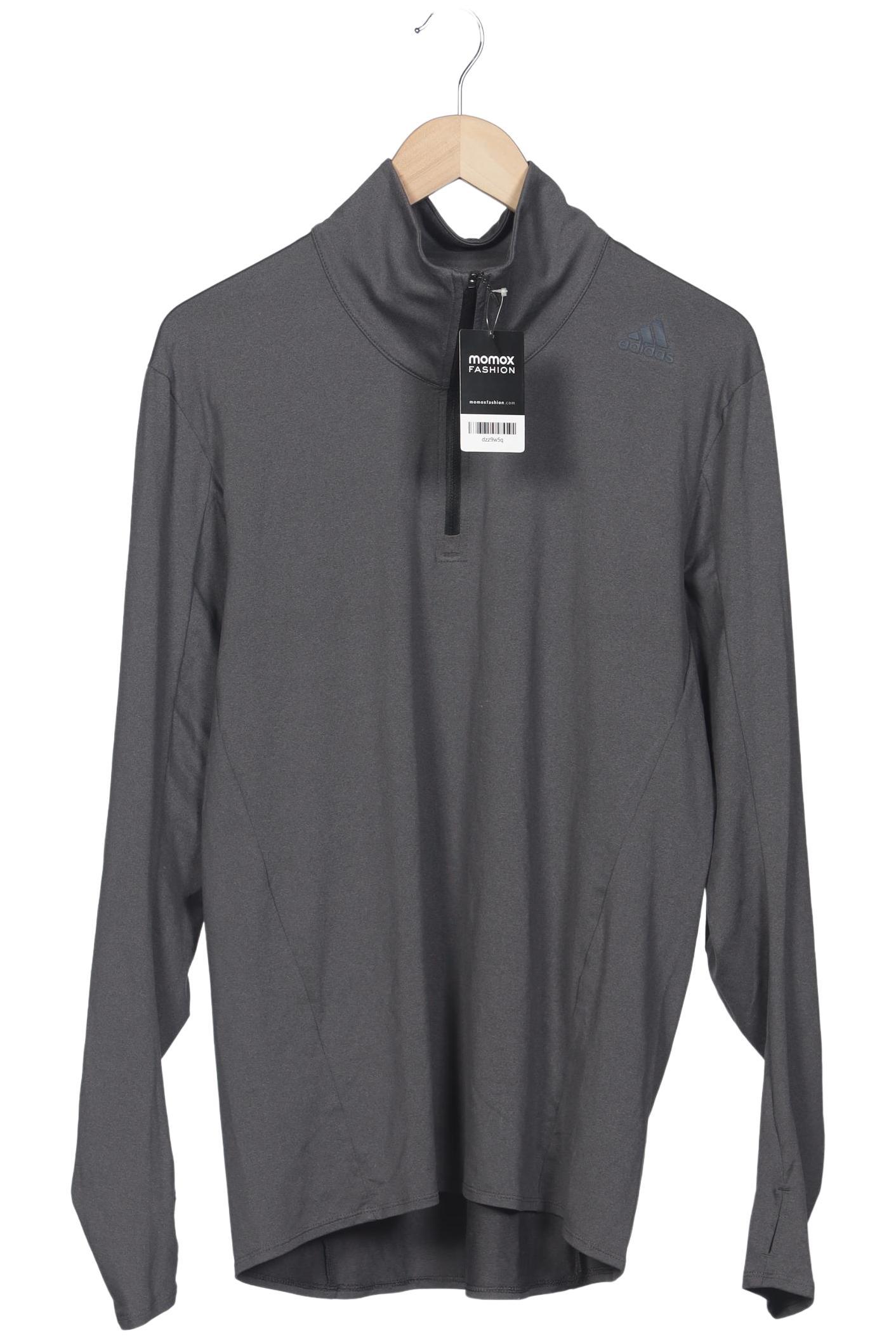 

adidas Herren Langarmshirt, grau, Gr. 48