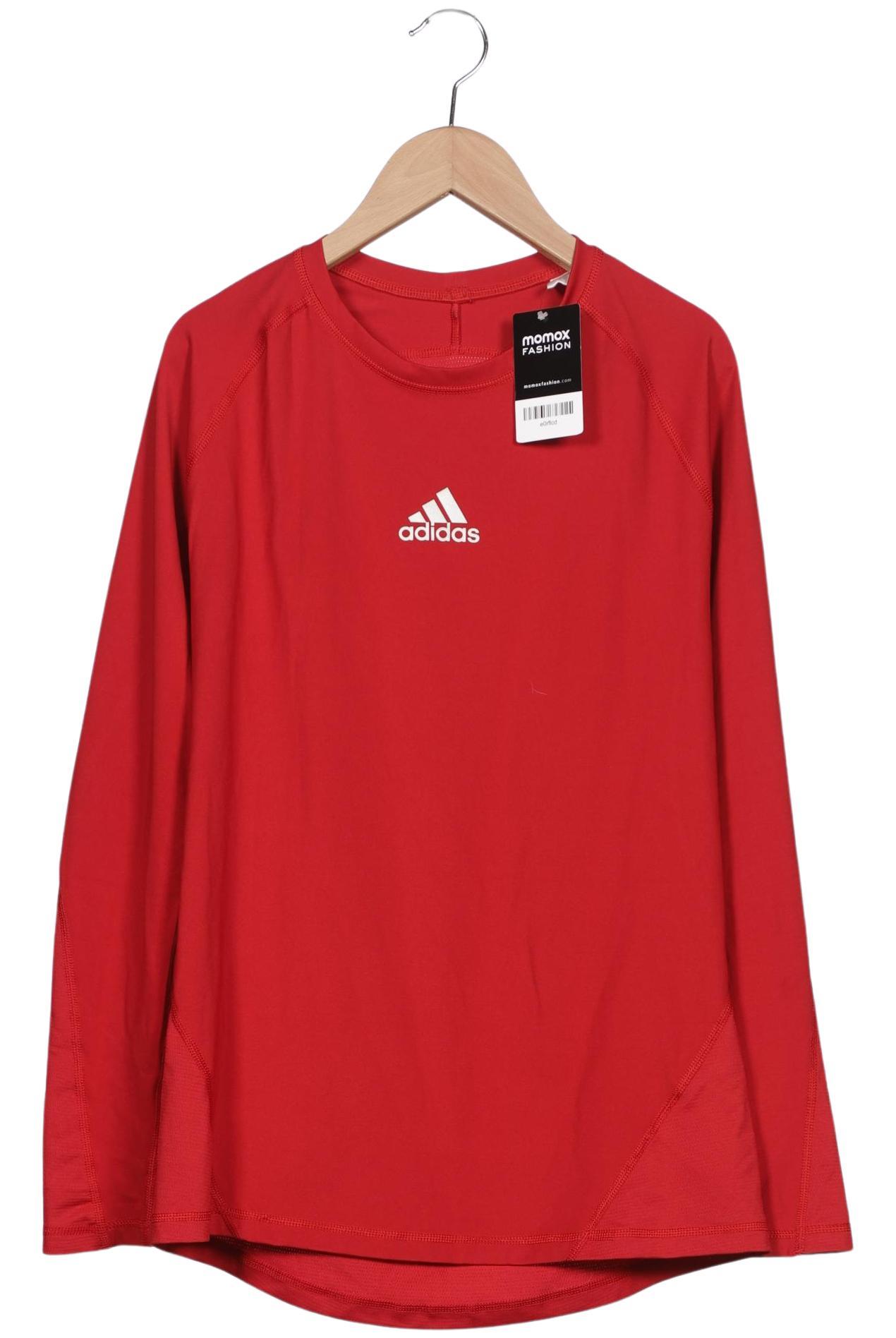 

adidas Herren Langarmshirt, rot, Gr. 52
