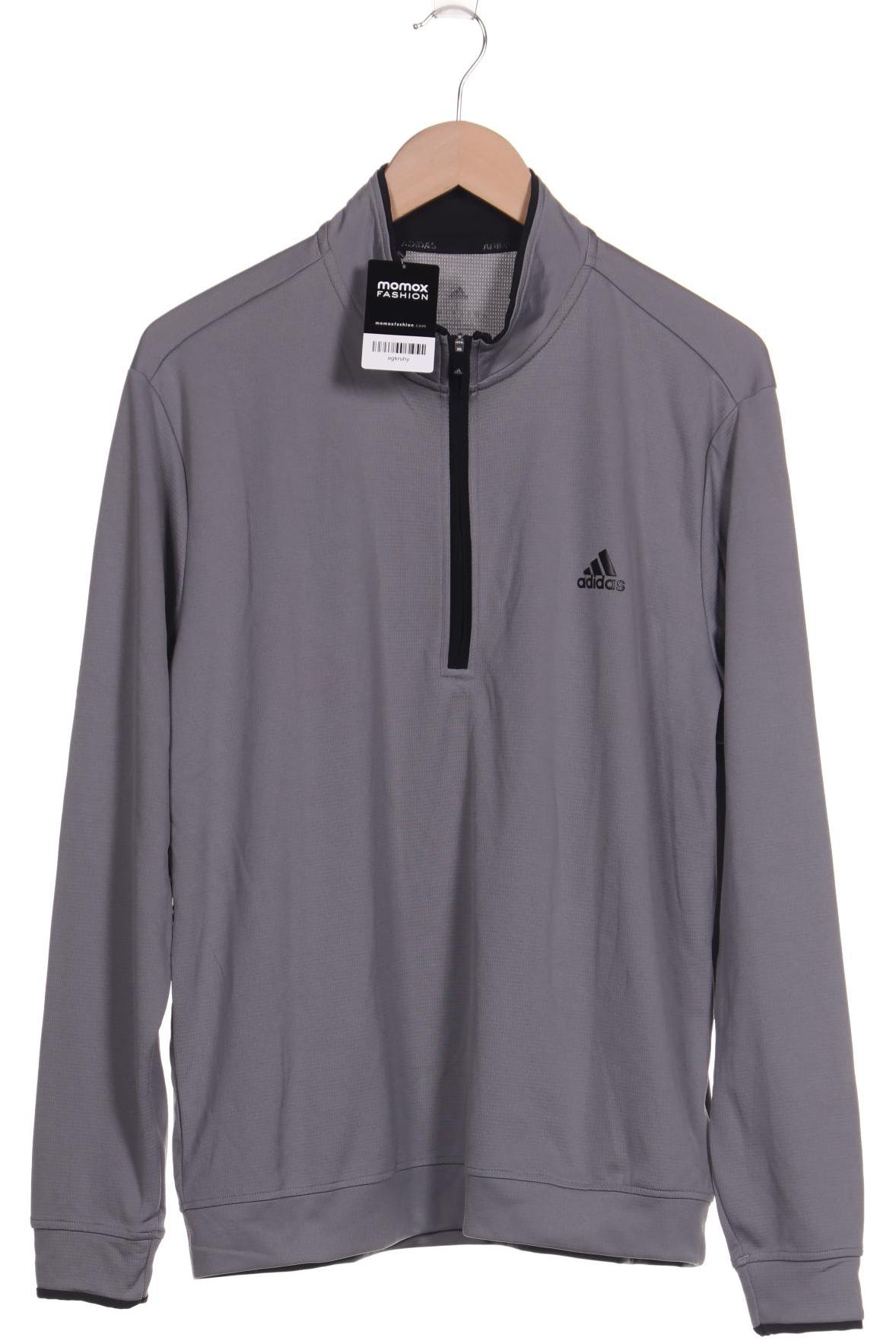 

adidas Herren Langarmshirt, grau, Gr. 52