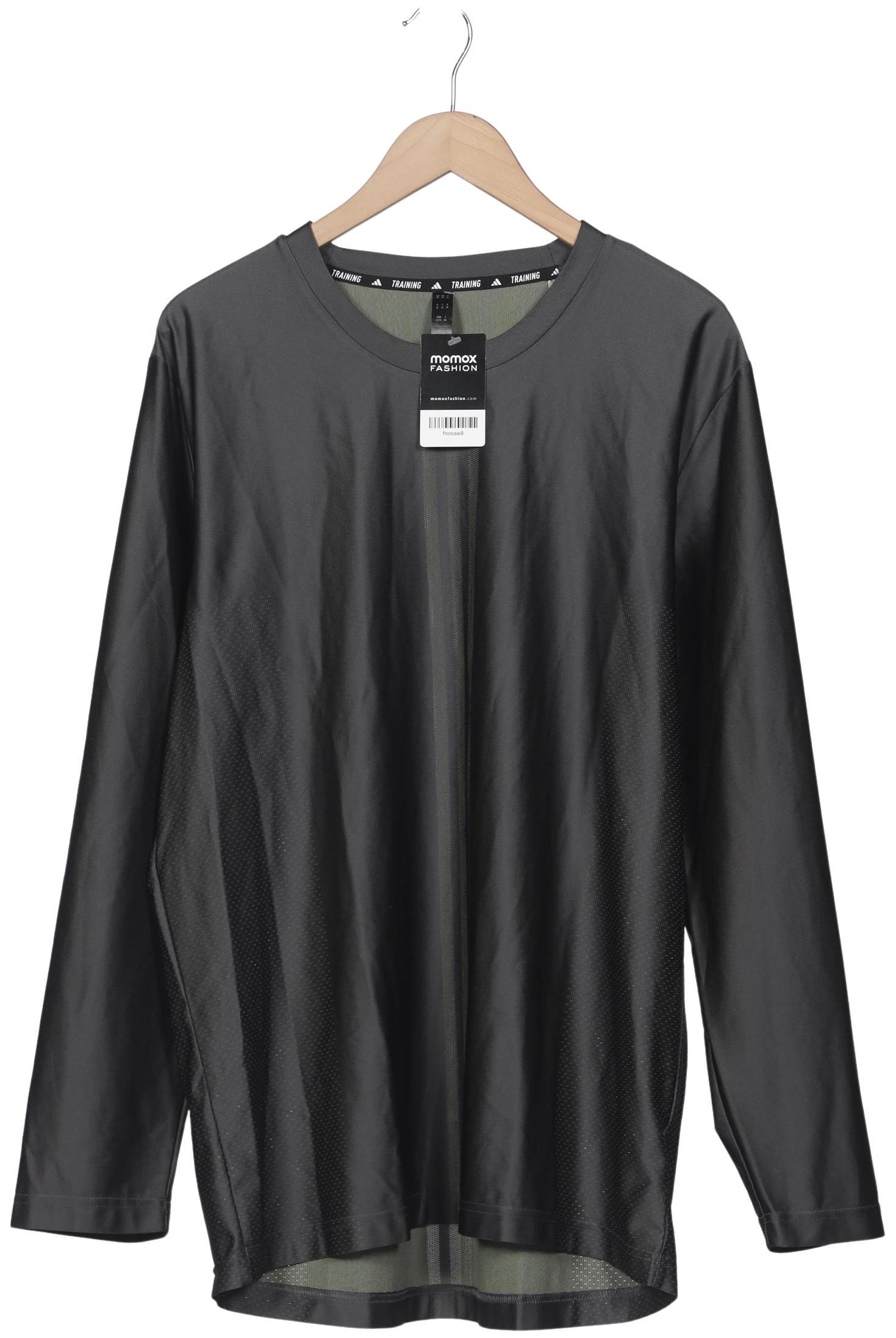 

adidas Herren Langarmshirt, grau, Gr. 54