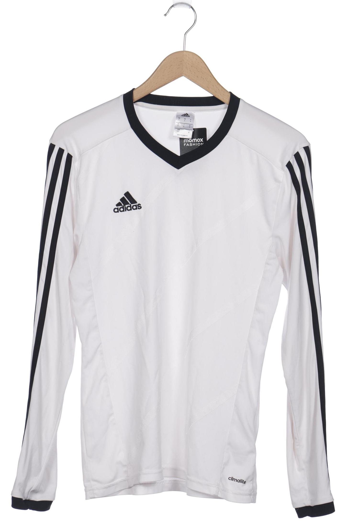 

adidas Herren Langarmshirt, weiß