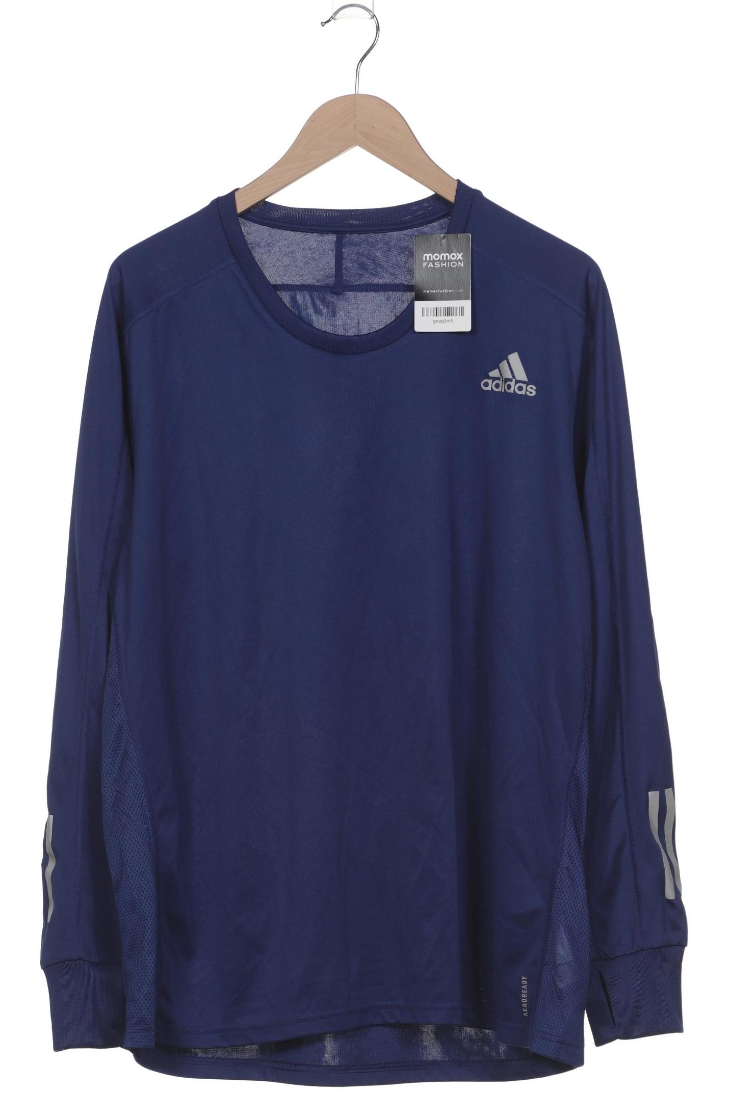 

adidas Herren Langarmshirt, marineblau, Gr. 54
