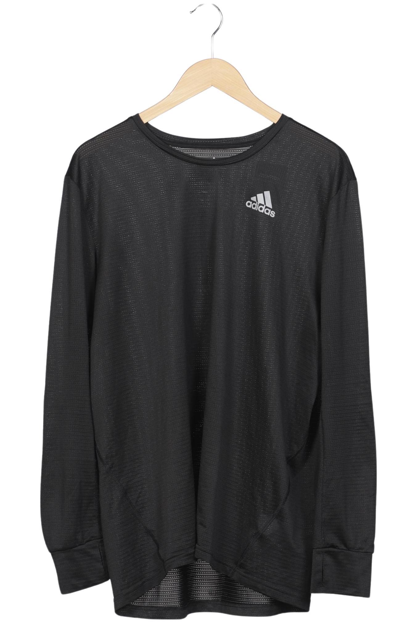 

adidas Herren Langarmshirt, schwarz, Gr. 54