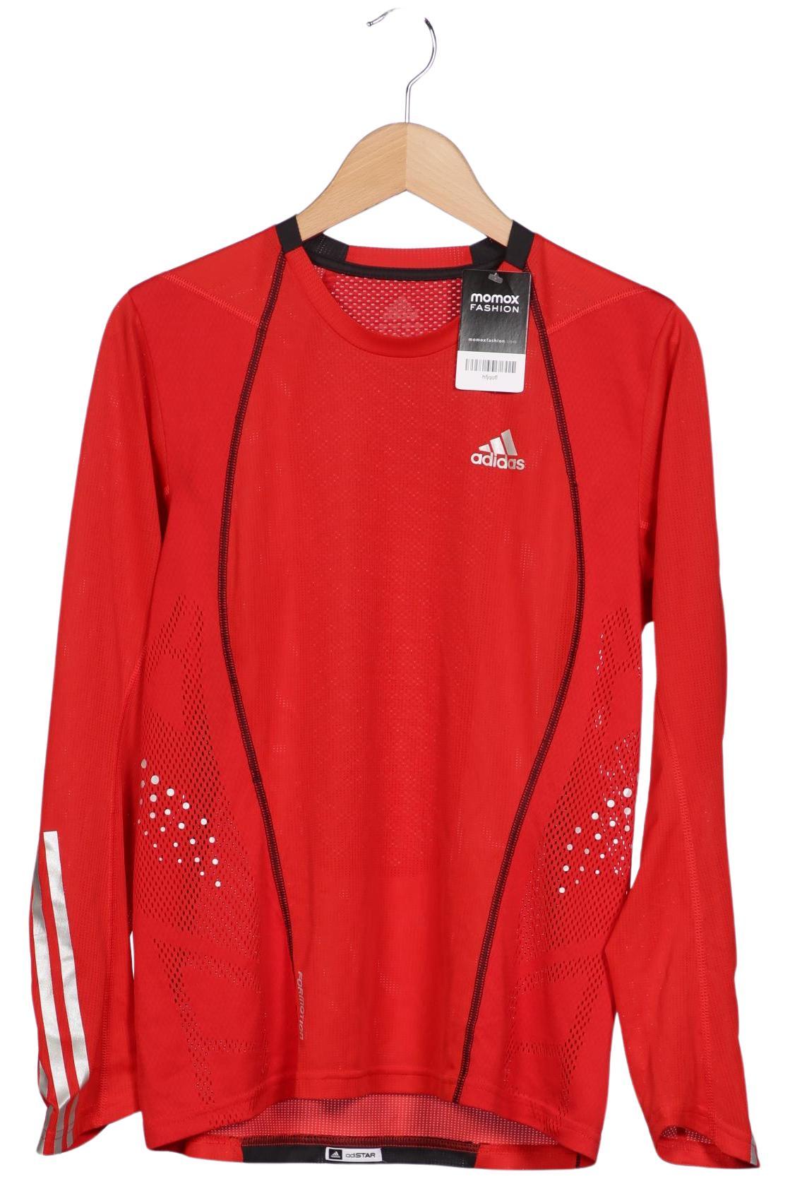 

adidas Herren Langarmshirt, rot, Gr. 48