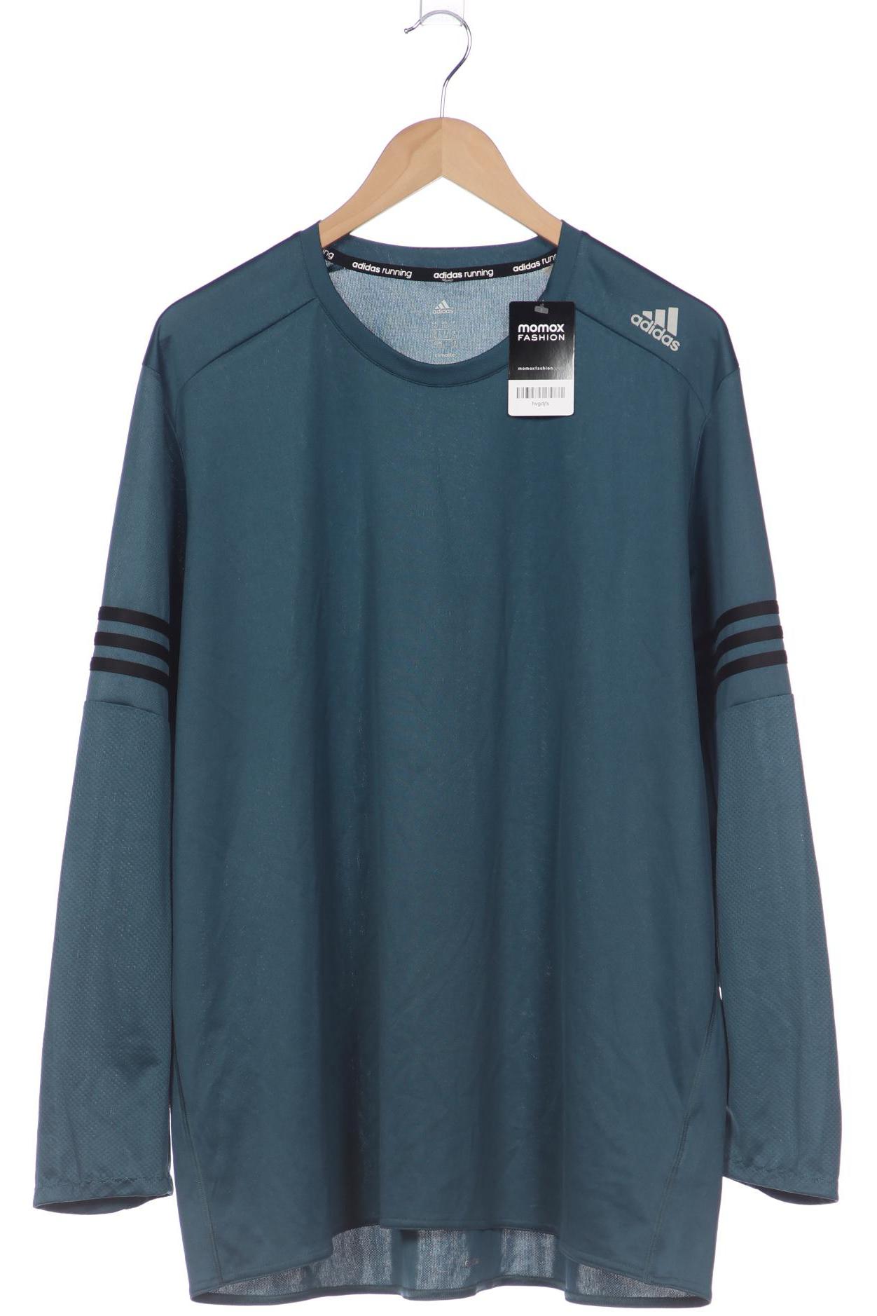 

adidas Herren Langarmshirt, türkis, Gr. 56
